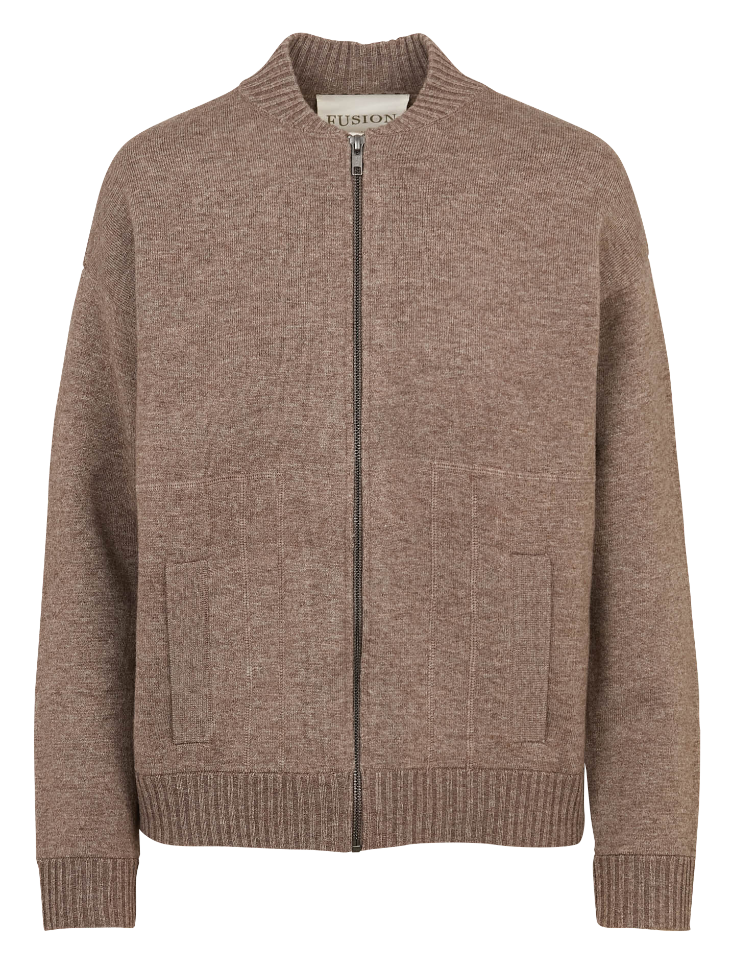 Veste ample zippée unie  MAISON 123 Gris