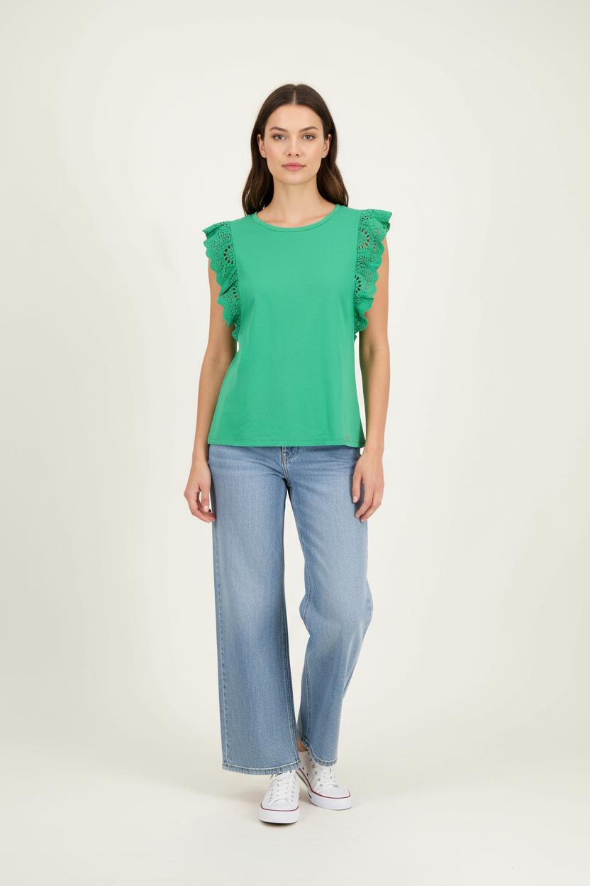 Tommy Badge T-shirt LIU JO - SECONDE MAIN Green