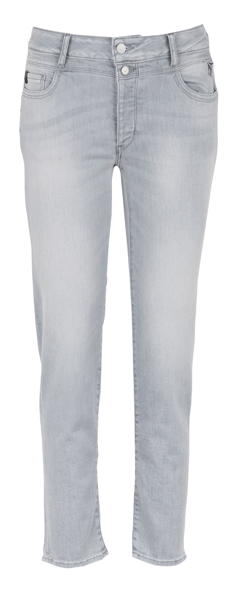 High-rise slim-fit jeans LE TEMPS DES CERISES Grey