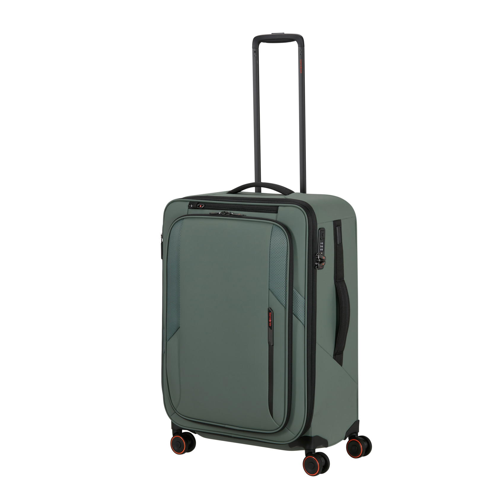 Glazed 4-Wheel Medium Suitcase SAMSONITE Green