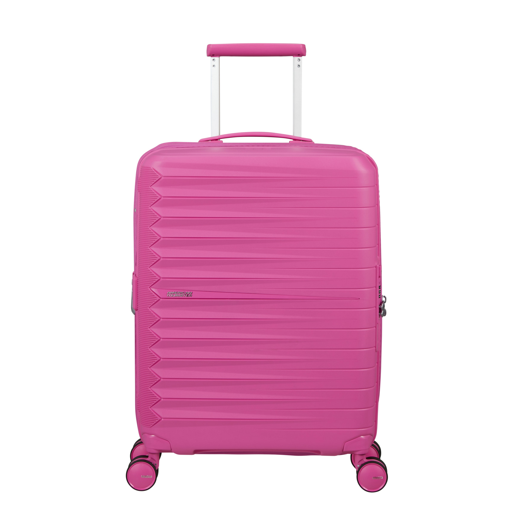 Fastforward 4-wheel carry-on suitcase Pink