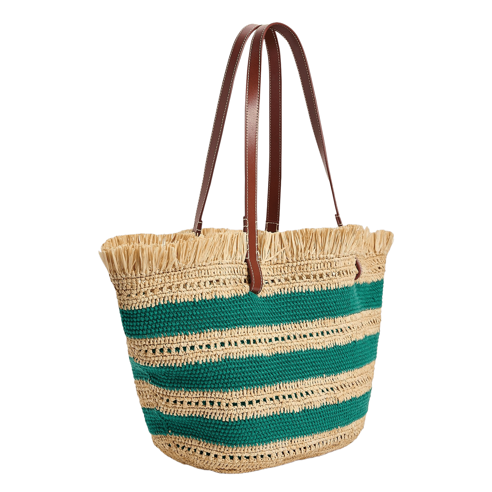 Bast-Shopper VANESSA BRUNO Grun