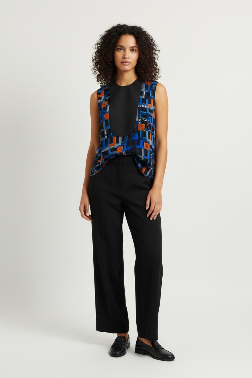 Blouse LONGCHAMP - Seconde Main Blue