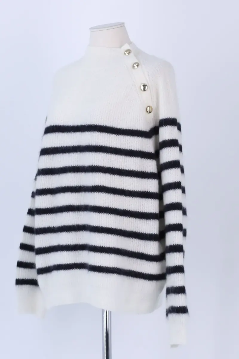 Pull SEZANE - Seconde main Blanc
