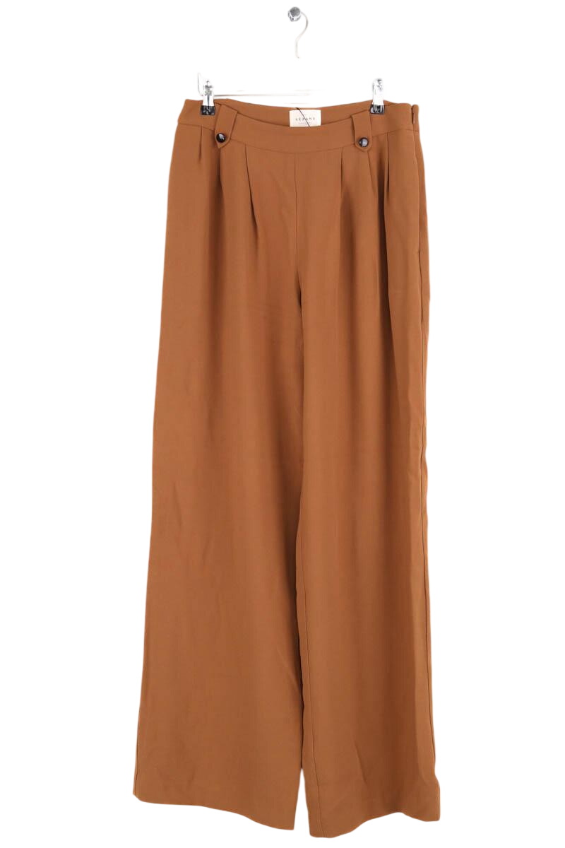 Wide-leg pants SEZANE - Seconde main Brown