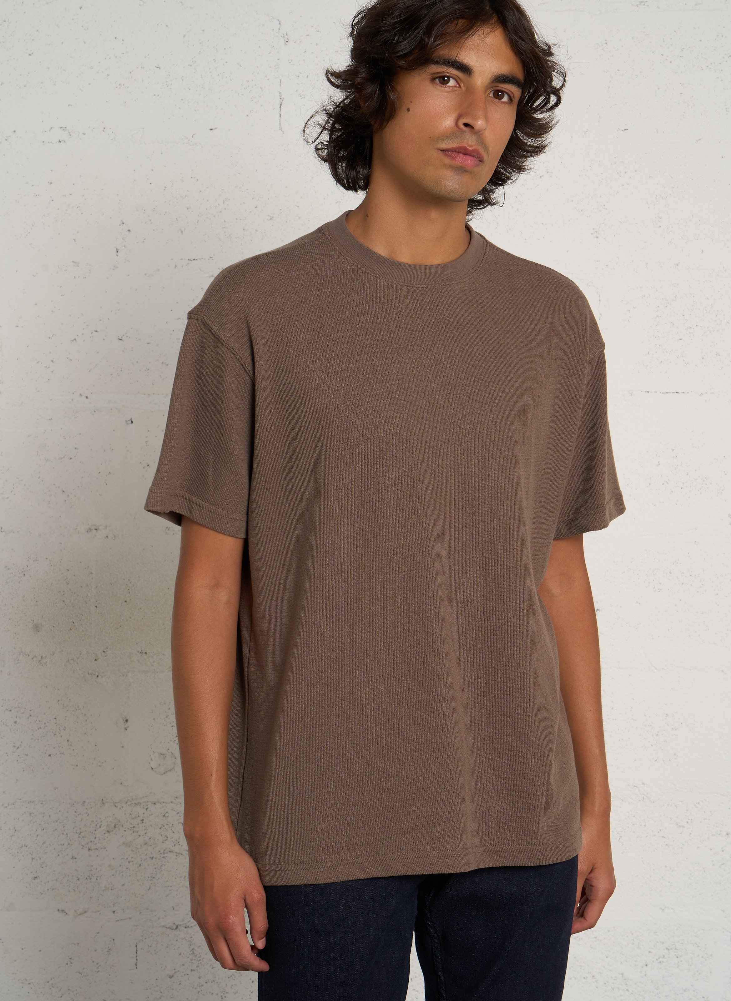 Tee-shirt droit en coton LE TEMPS DES CERISES Blanc