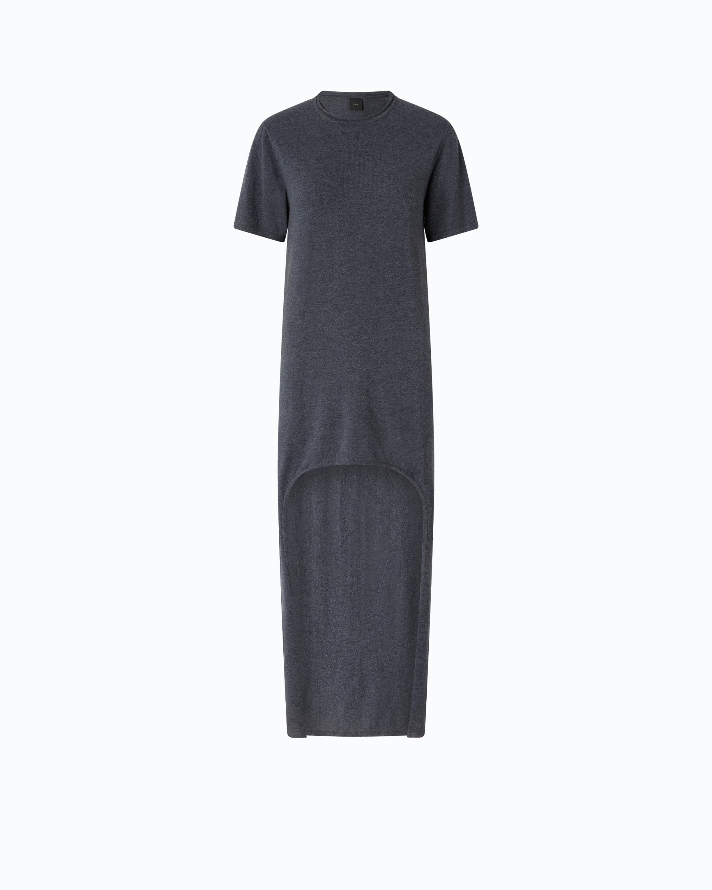 Robe en laine mélangée plus longue au dos PINKO Gris