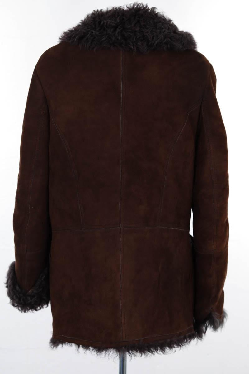 Sheepskin jacket KENZO - SECONDE MAIN Brown