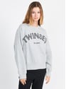 TWINSET GRIGIO MEDIO MELANGE Gris