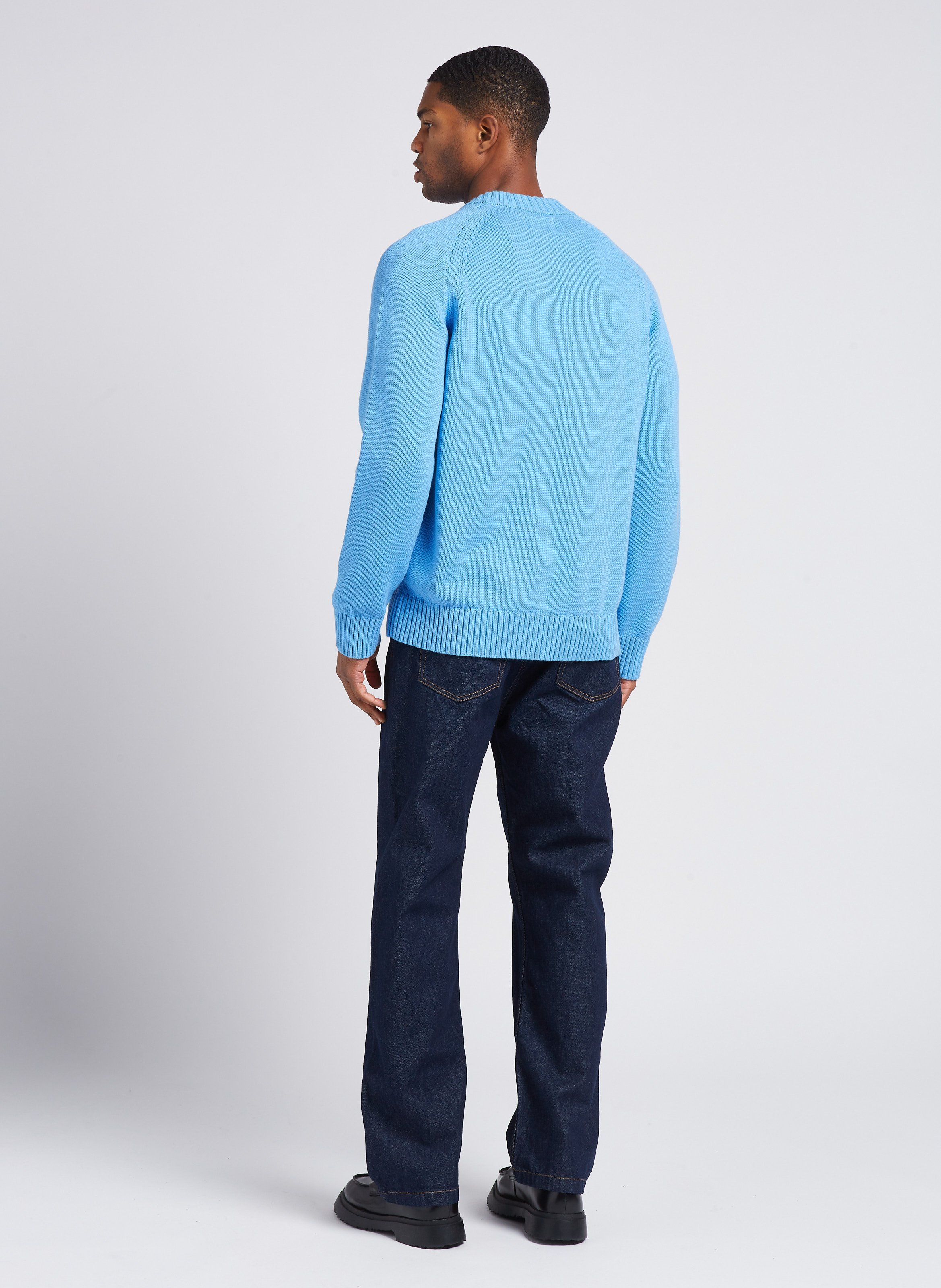Straight-leg stretch cotton jeans SAISON 1865 Blue