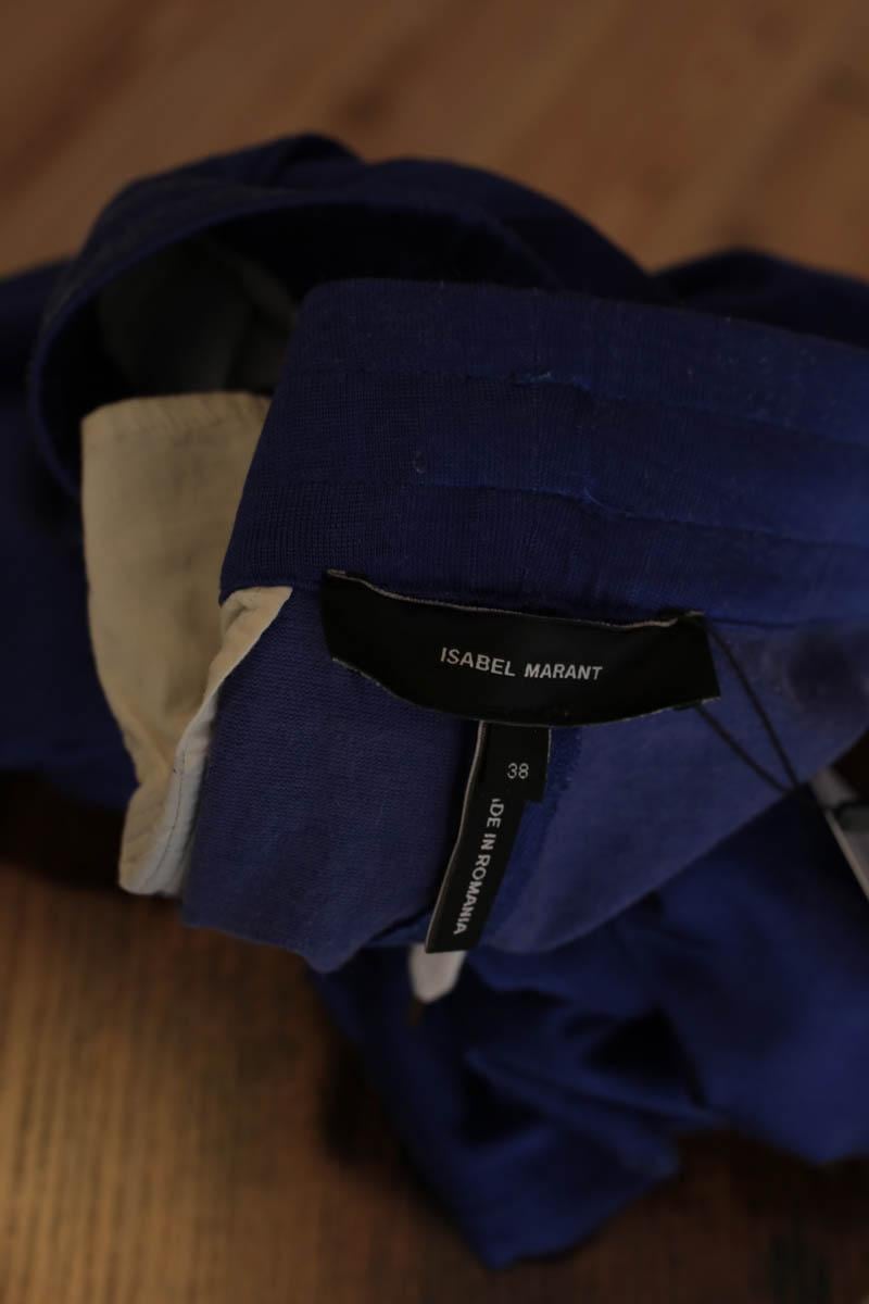 Cotton sports pants ISABEL MARANT - Seconde Main Blue