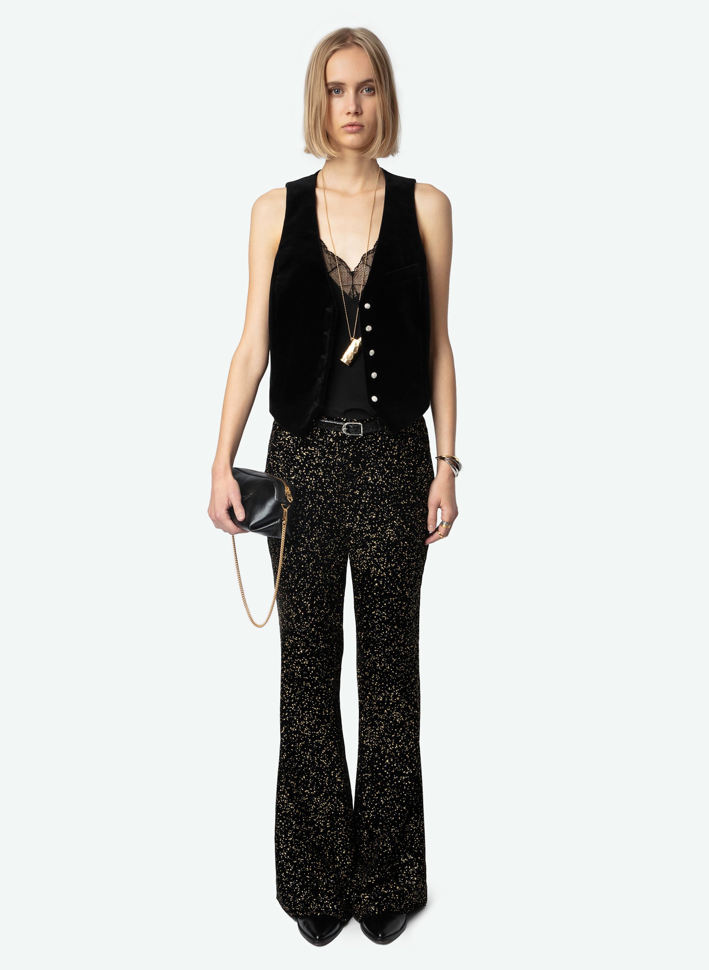 Blazer van katoen | Zwart ZADIG&VOLTAIRE Dames