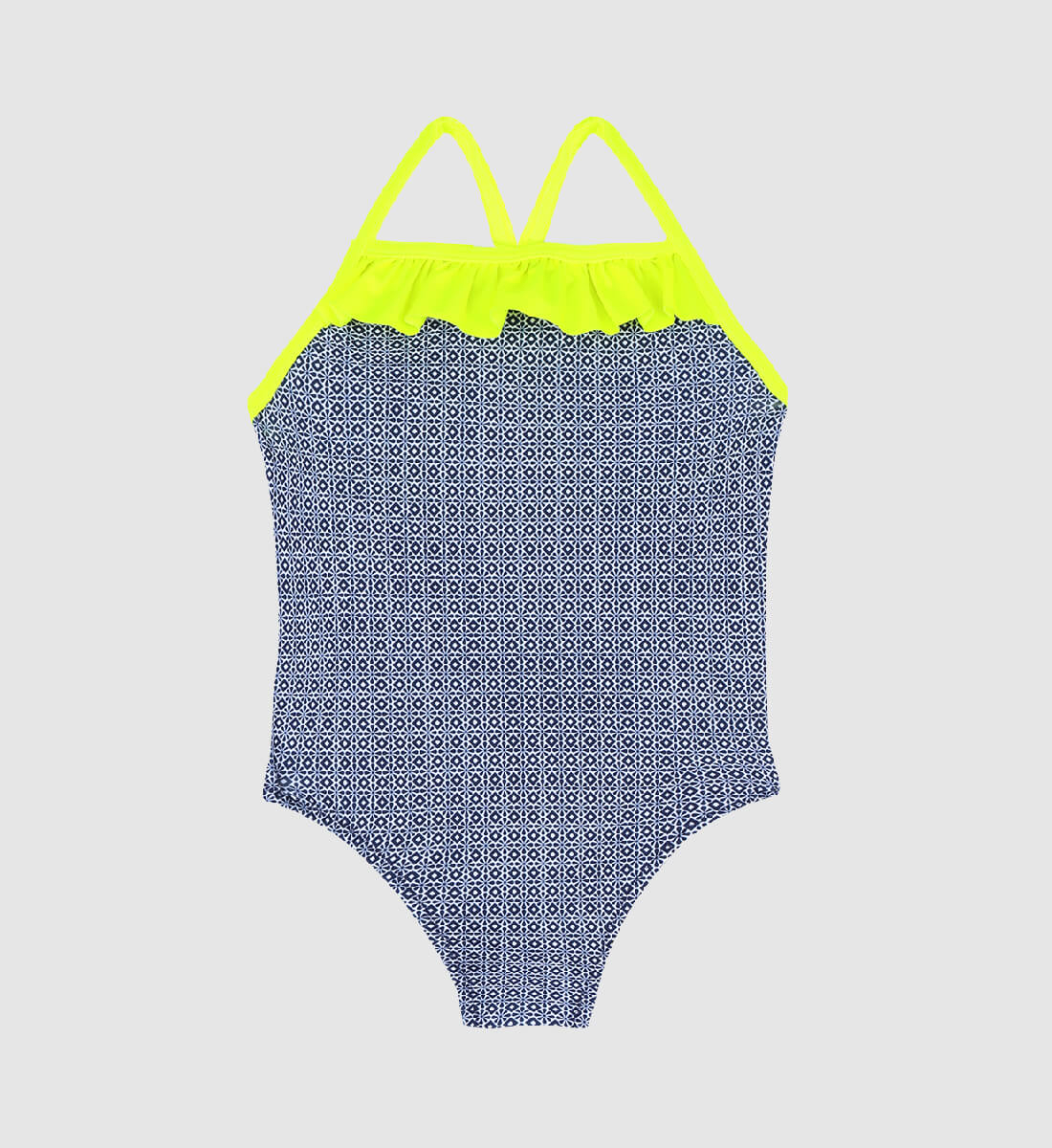 One-piece swimsuit - sunny azulejos GILI'S Blue