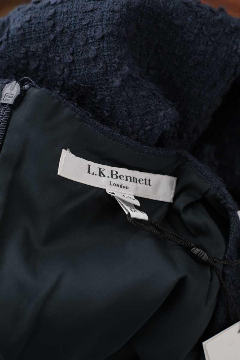 Cotton skirt LK BENNETT - Seconde Main Blue