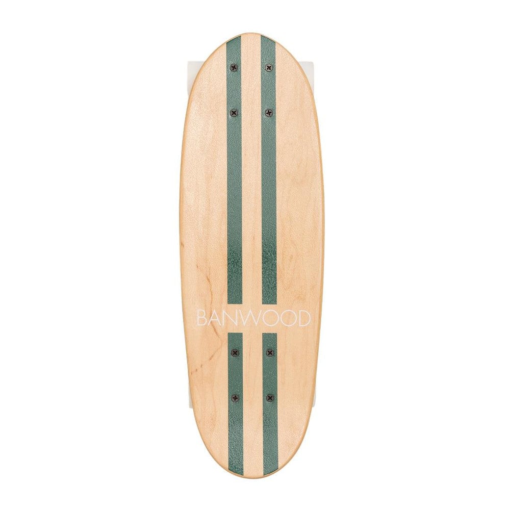 Canadian maple cream skateboard for balance skating 3+ years Banwood Green