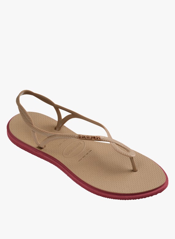 Strappy flat sandals Pink Havaianas Women Place des Tendances