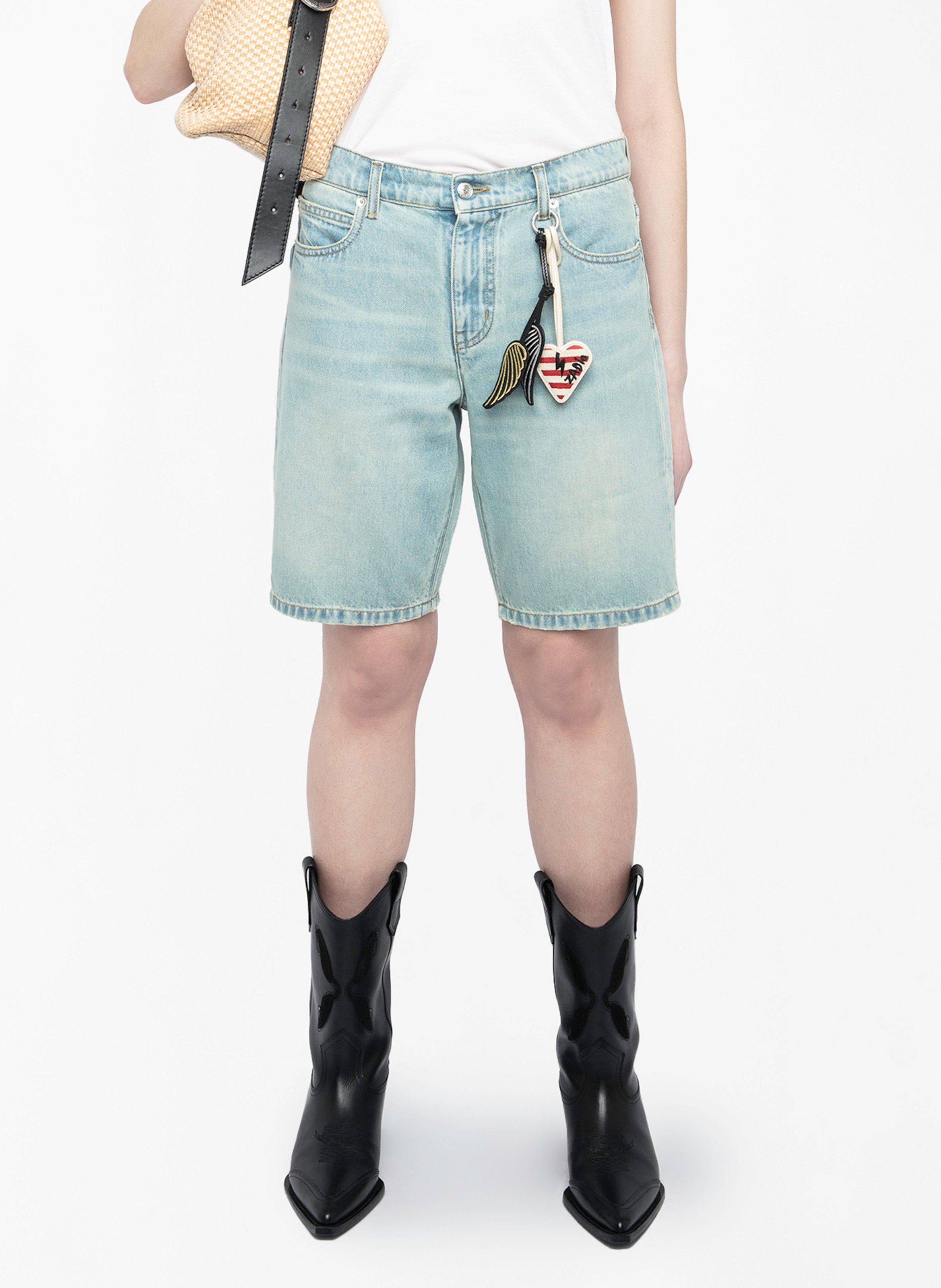 Bermuda en jean ZADIG&VOLTAIRE Bleu