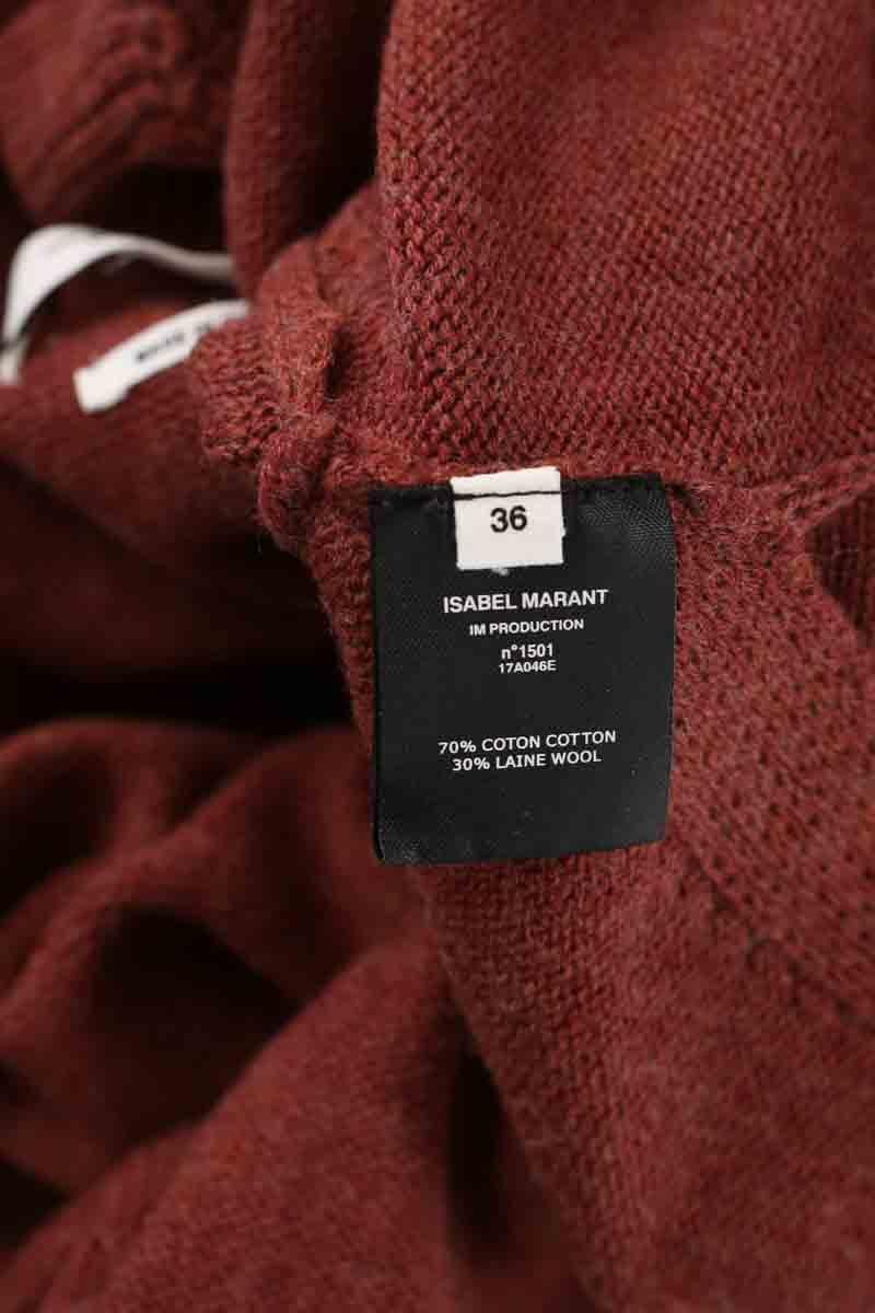 Cotton pullover ISABEL MARANT ÉTOILE - SECONDE MAIN Brown