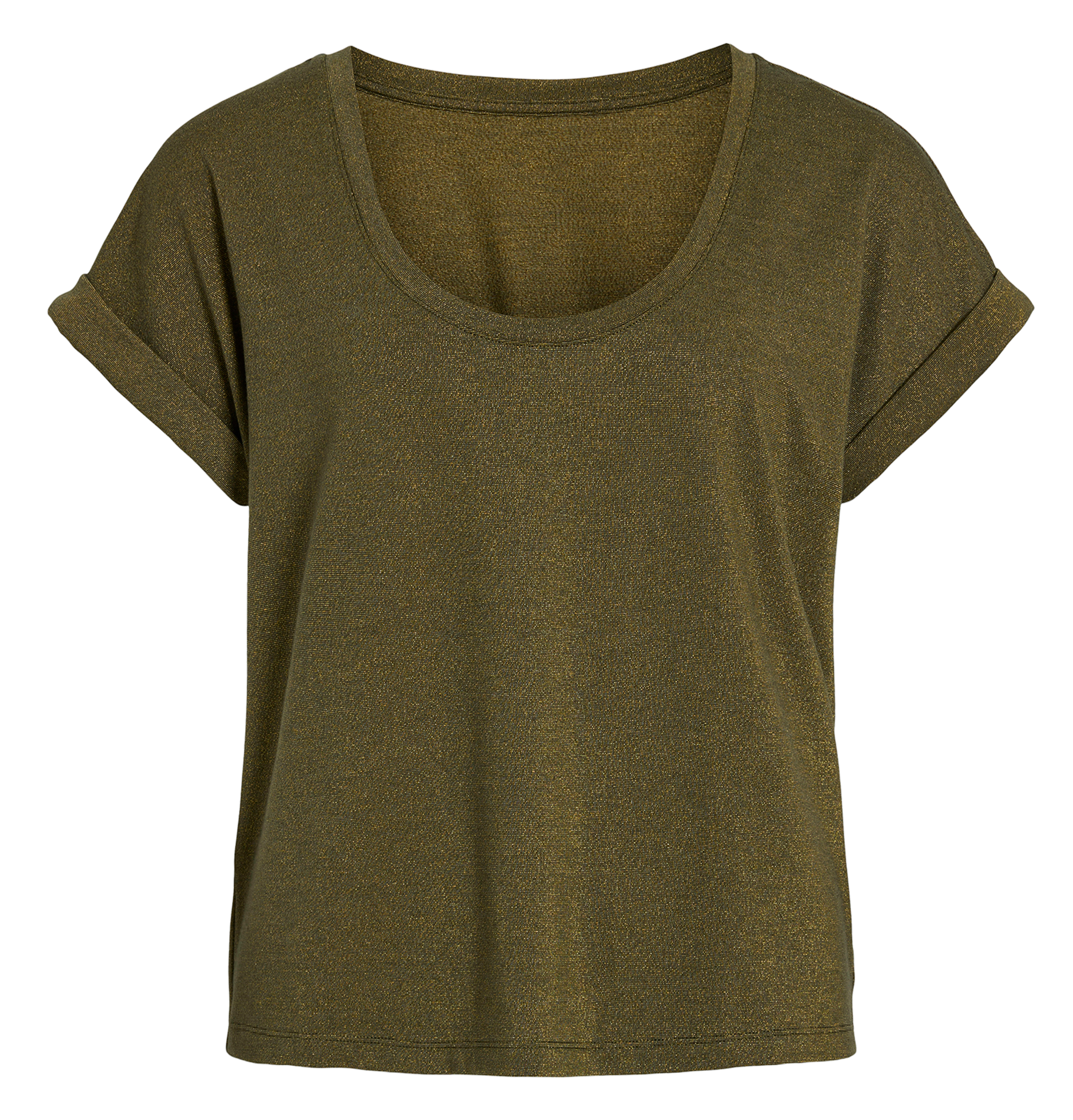 Tee-shirt col rond VILA Vert