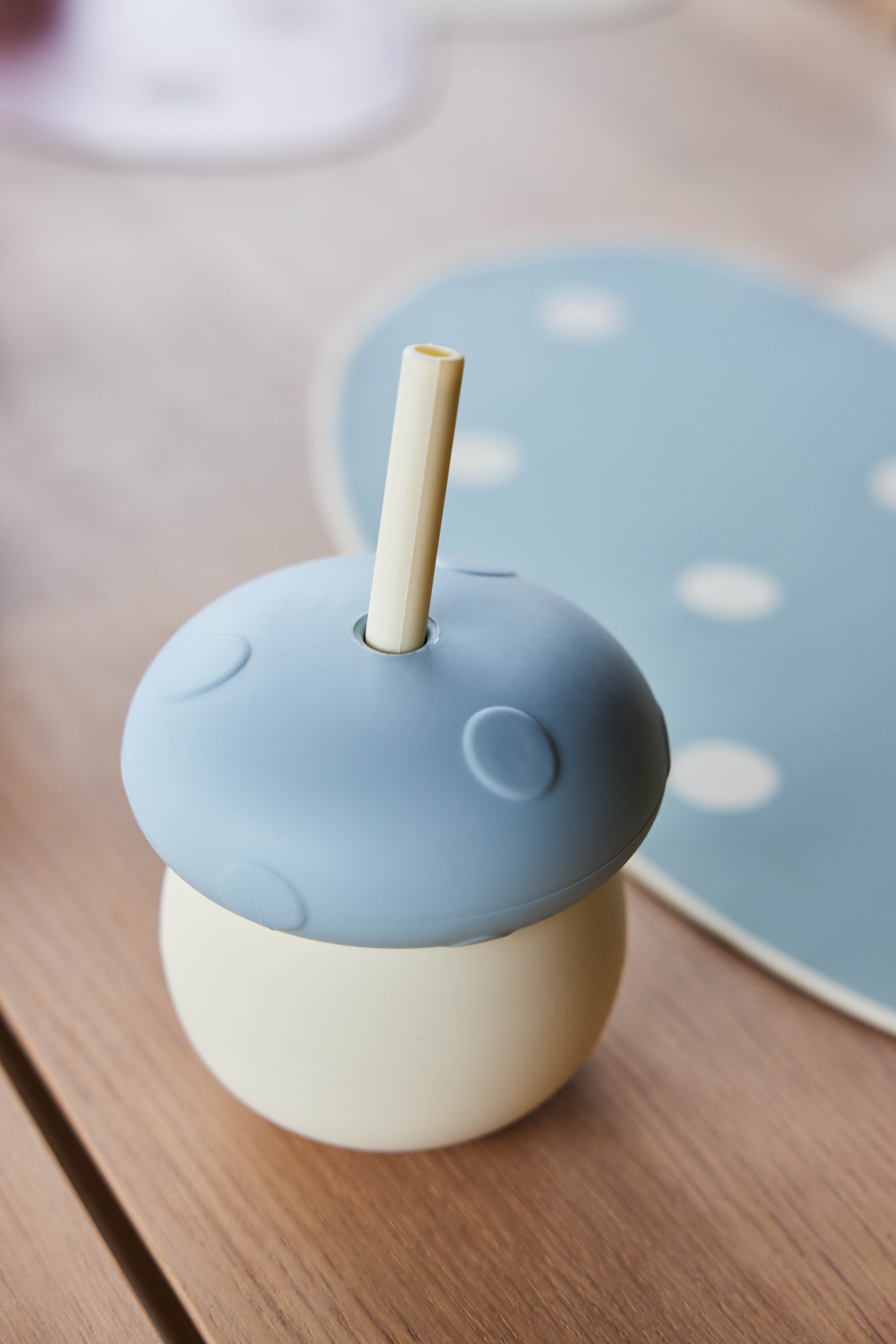 Silicone kids water bottle OYOY LIVING DESIGN Blue