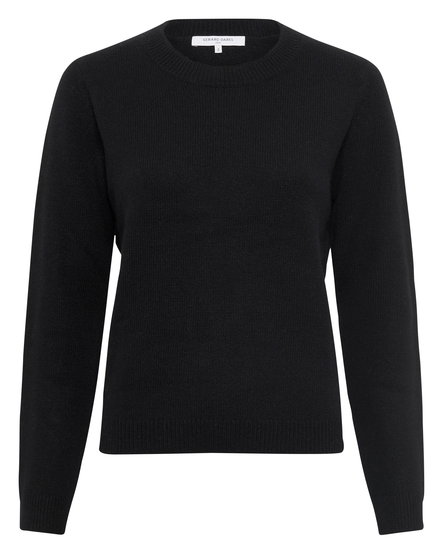 Kasjmier trui met opstaande kraag GERARD DAREL Zwart