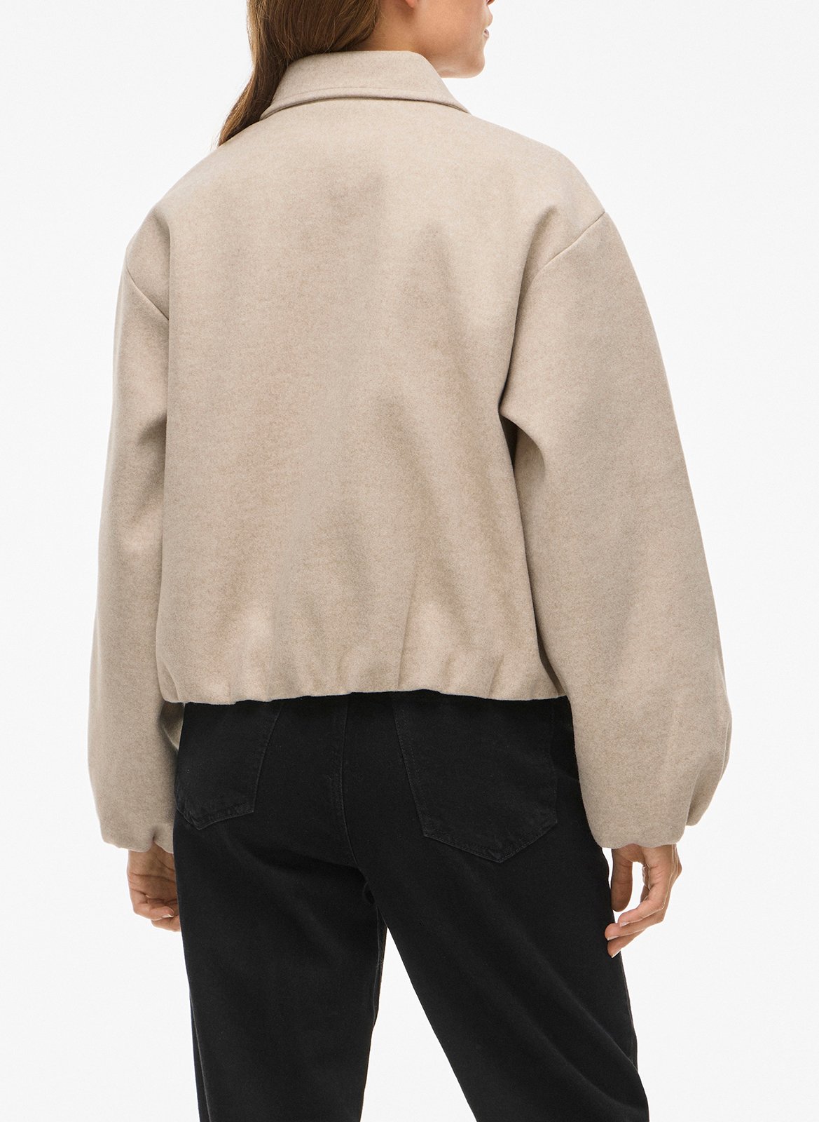 Veste col classique  VILA Beige