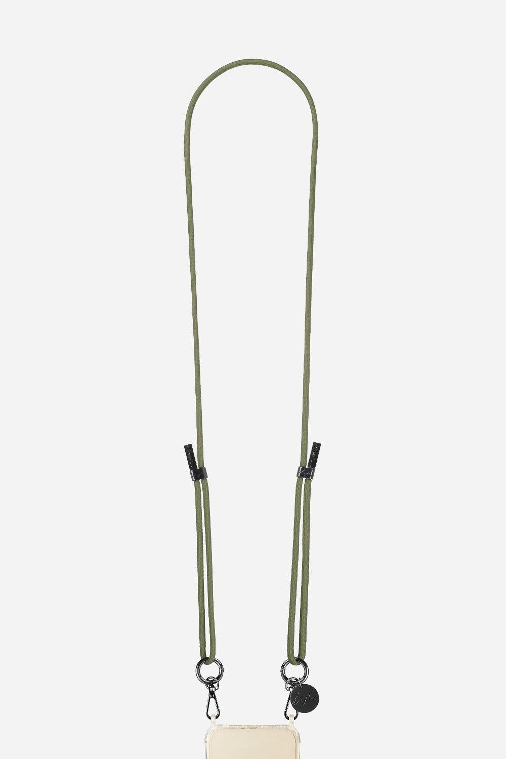 Cotton phone cord LA COQUE FRANCAISE Green