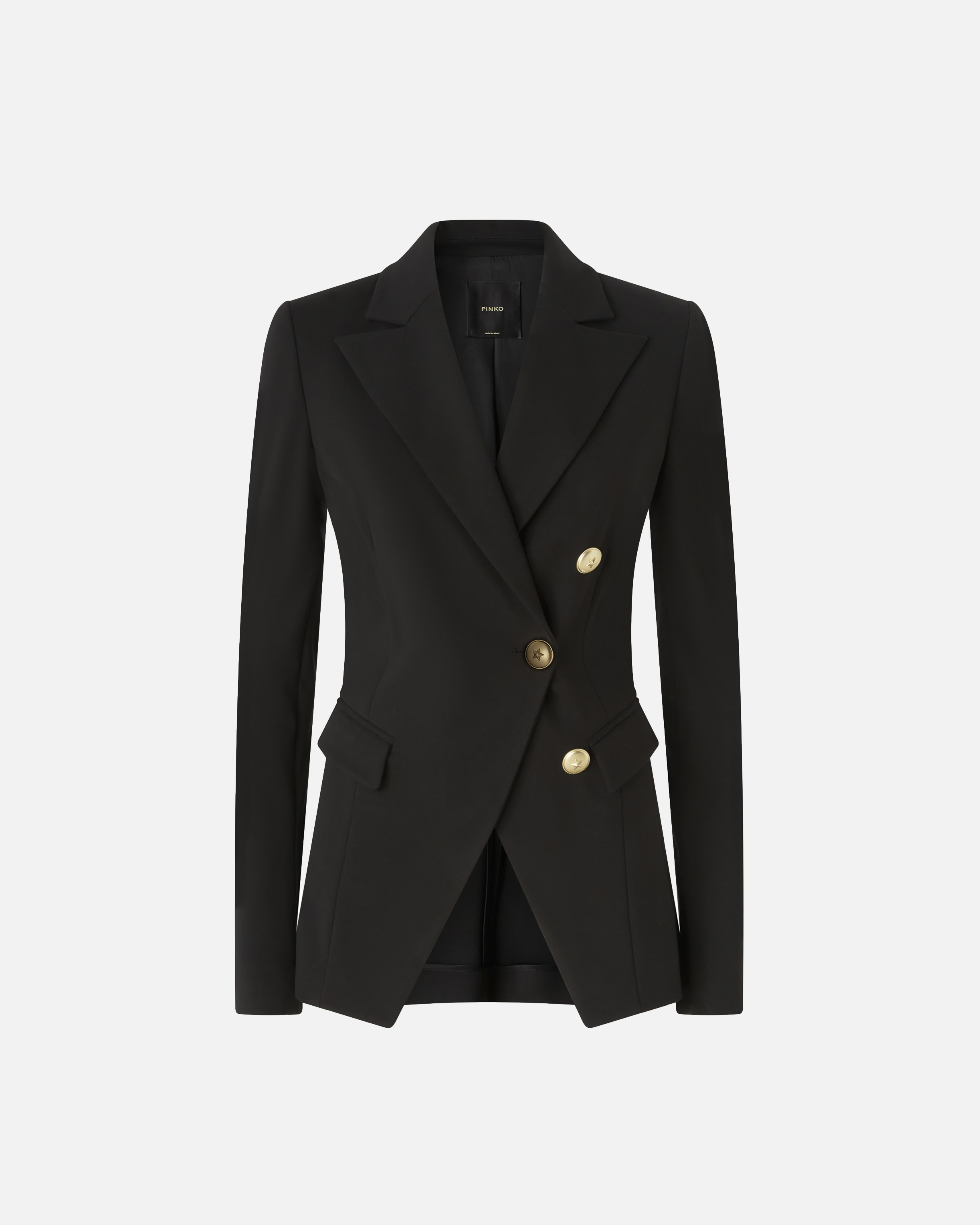 Sewn fabric blazer PINKO Black