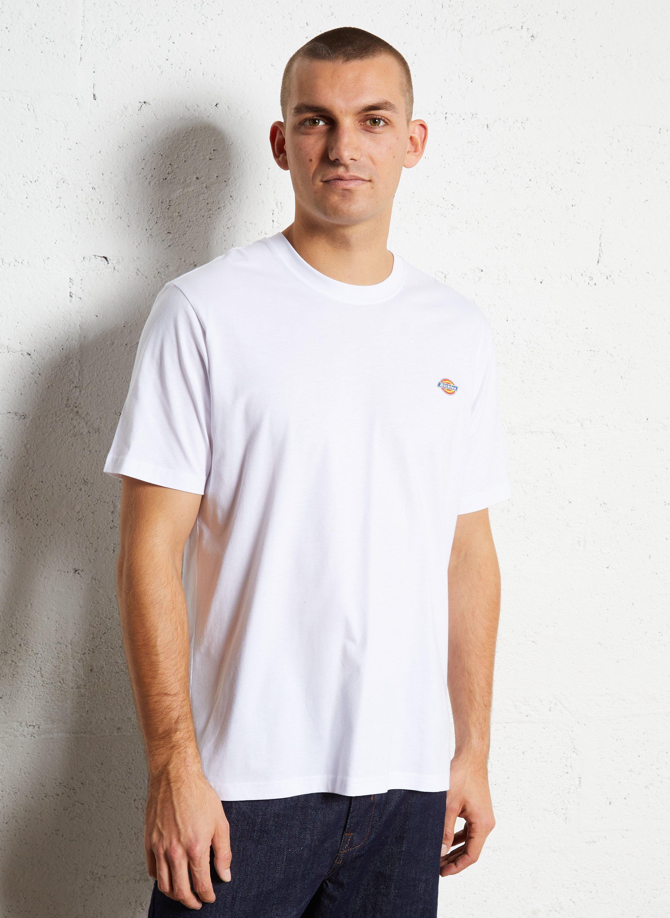 Tee-shirt droit col rond en coton DICKIES