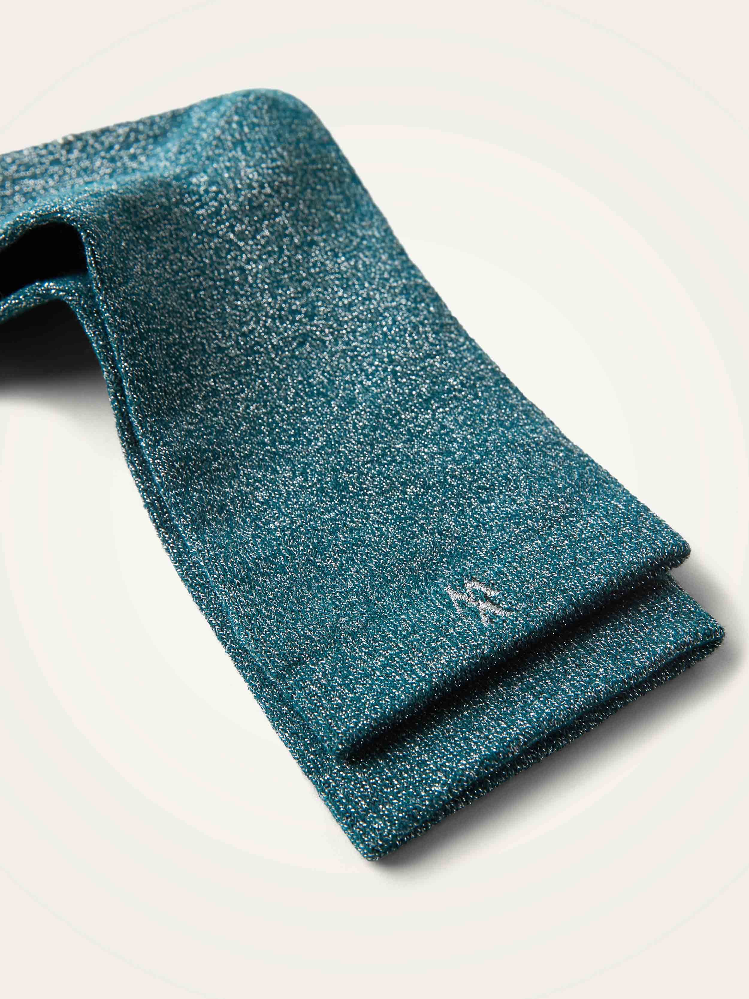 Sequined high socks in a cotton blend VANESSA WU Multicolored