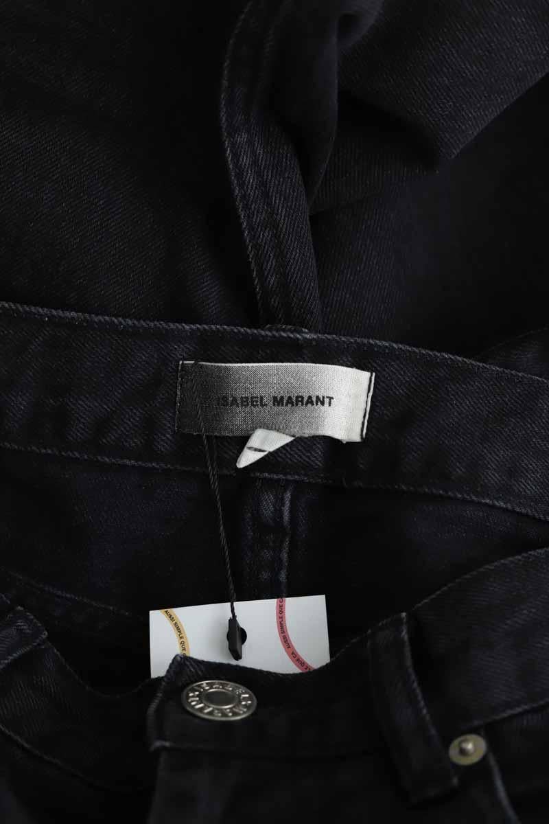 - Straight-leg jeans
- 5 pockets
- Straight cut
- Faded effect ISABEL MARANT - Seconde Main Black