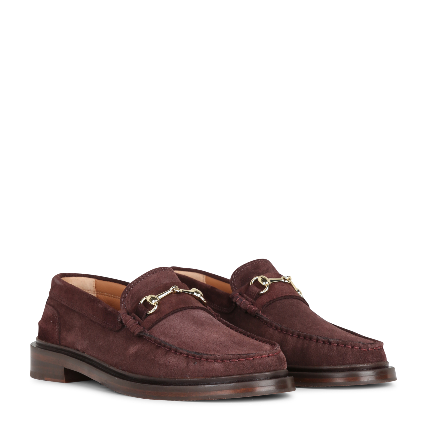Mocassins en cuir BOBBIES Marron