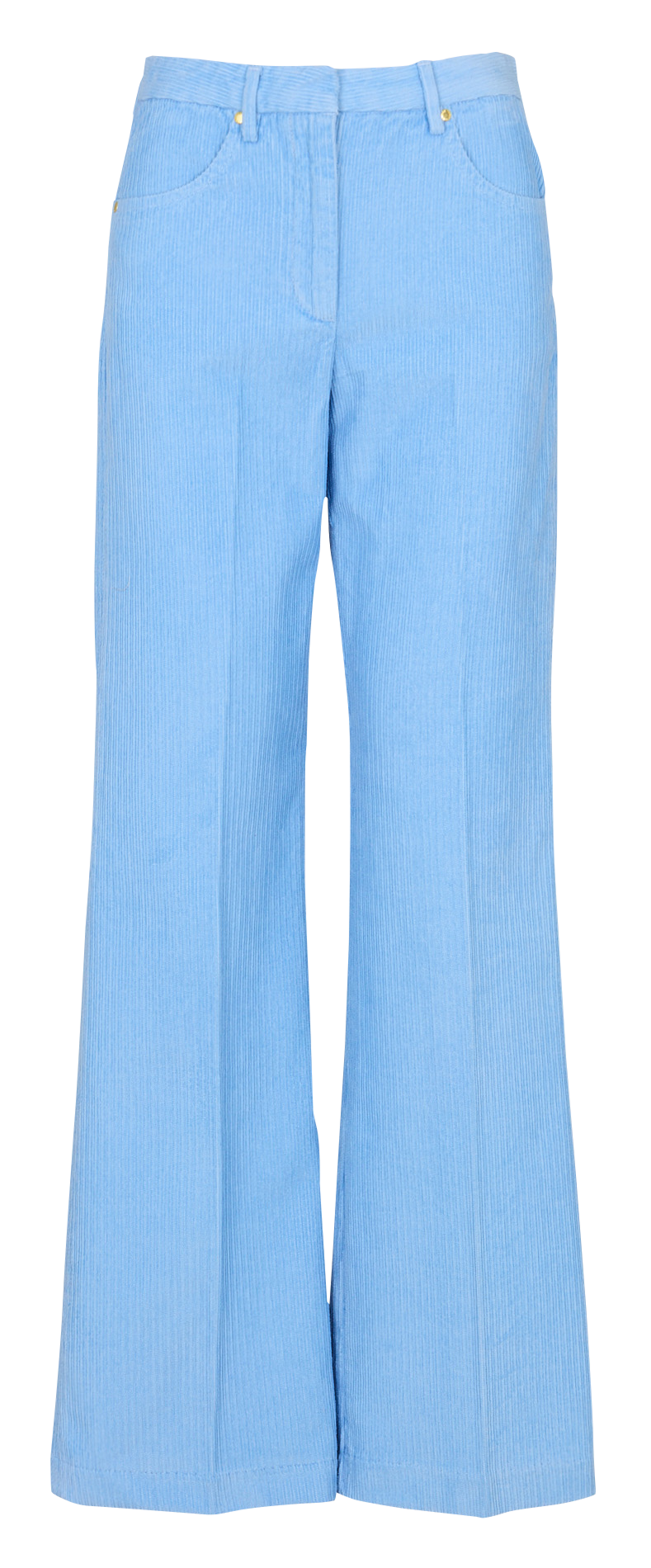 Wide corduroy trousers TARA JARMON Blue