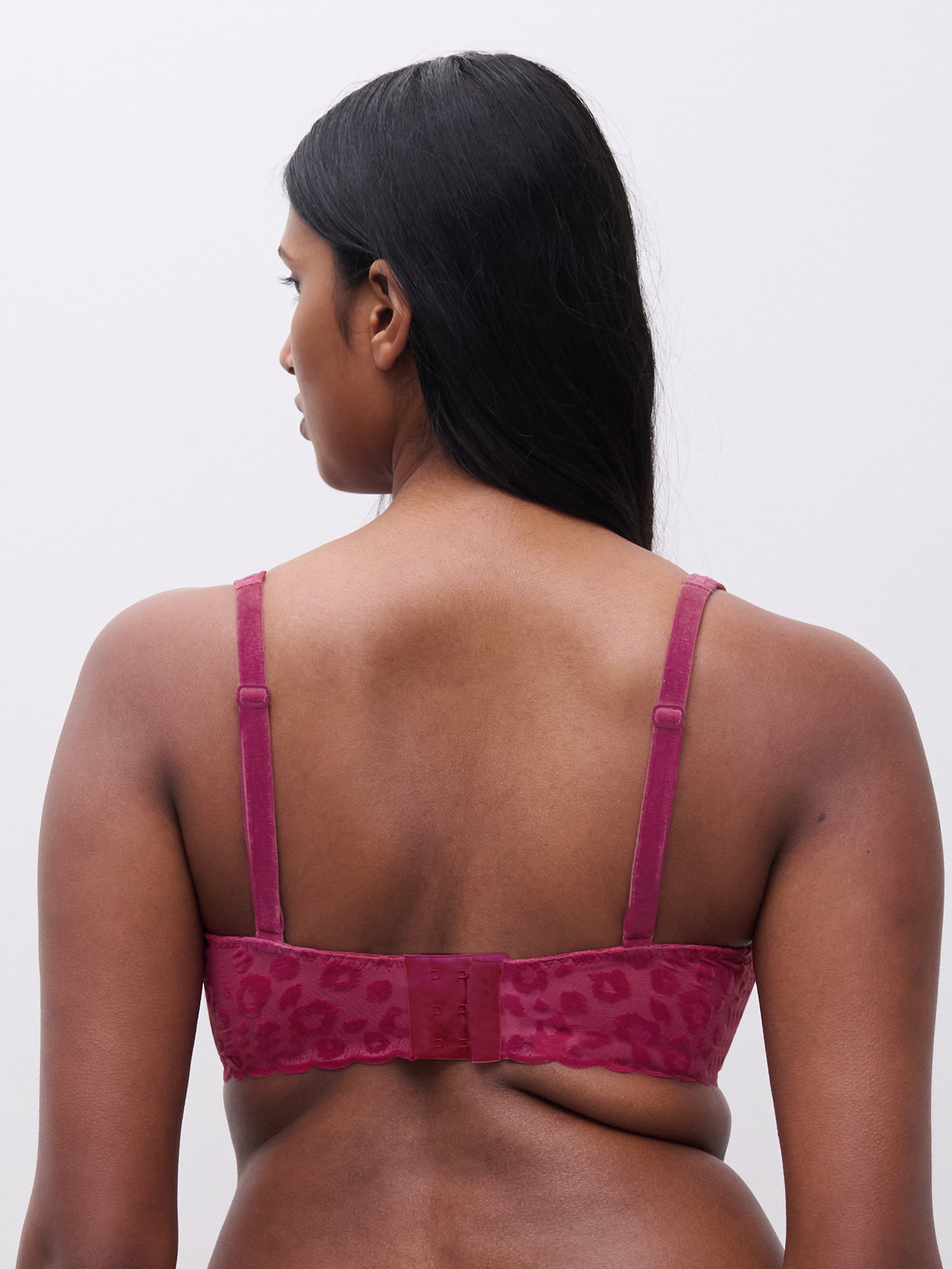 Plunge cup bra CHANTELLE PULP Pink