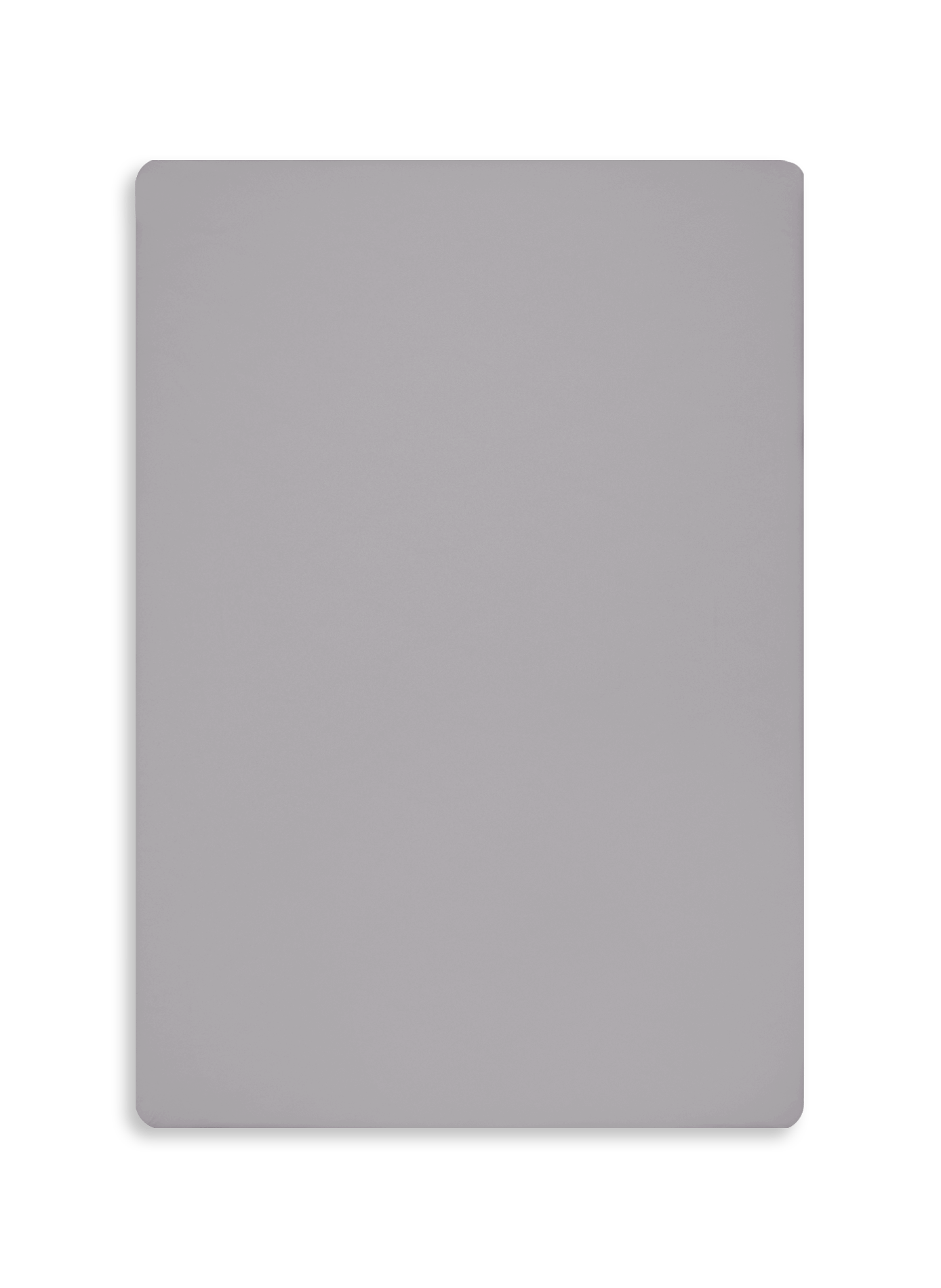 Drap housse en coton AU PRINTEMPS PARIS MAISON Gris