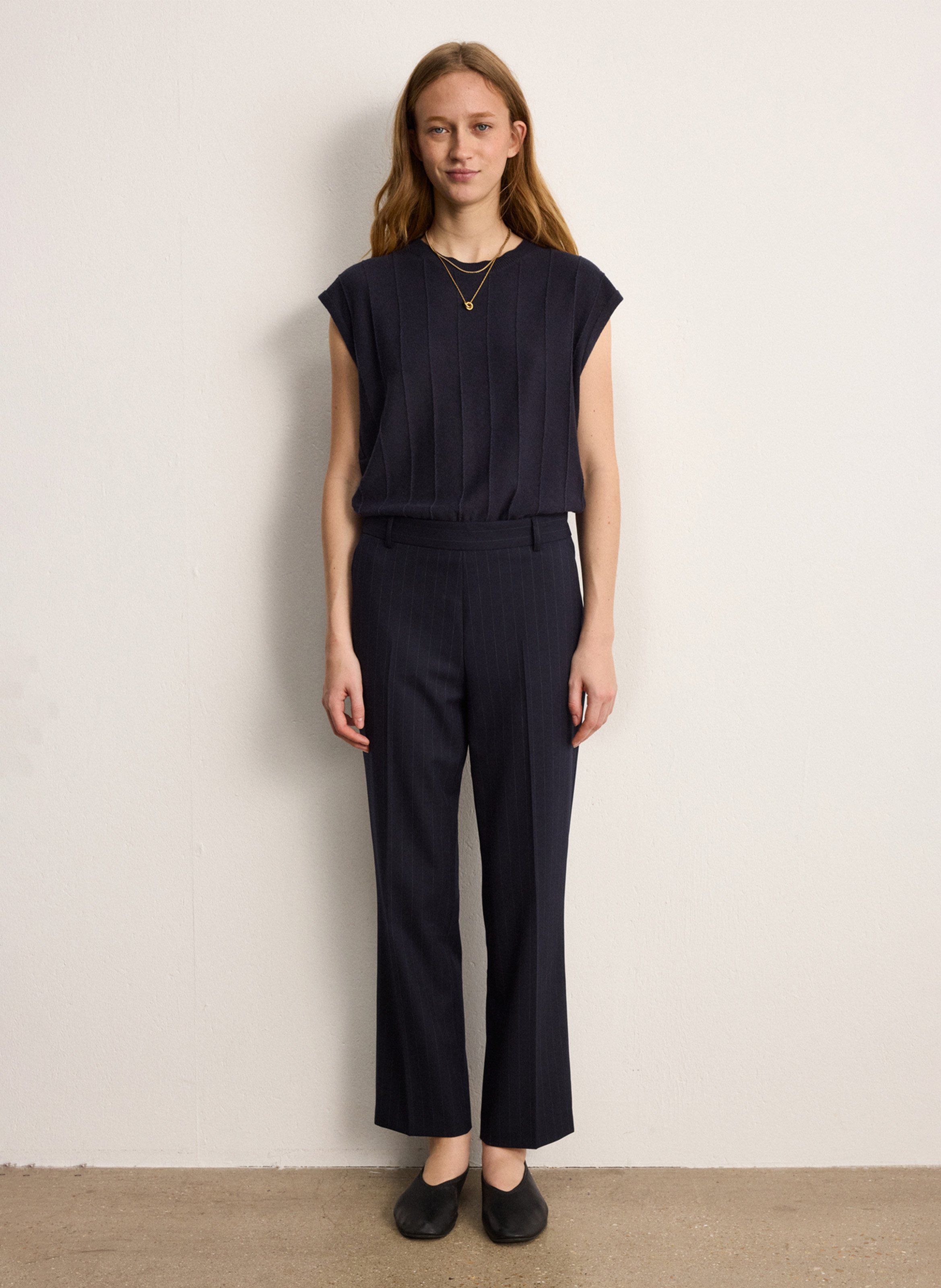 Pantalon droit PABLO Blue