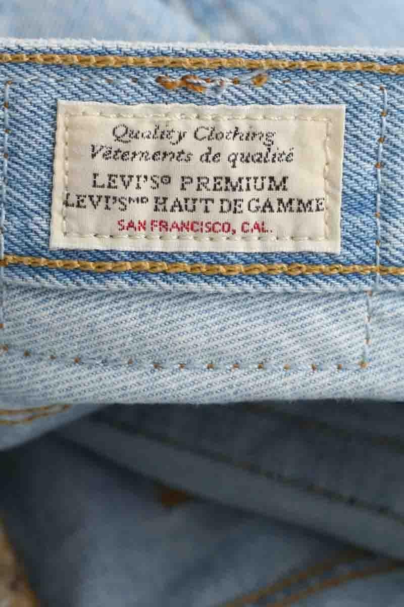 Mini shorts LEVI'S - Seconde main Blue