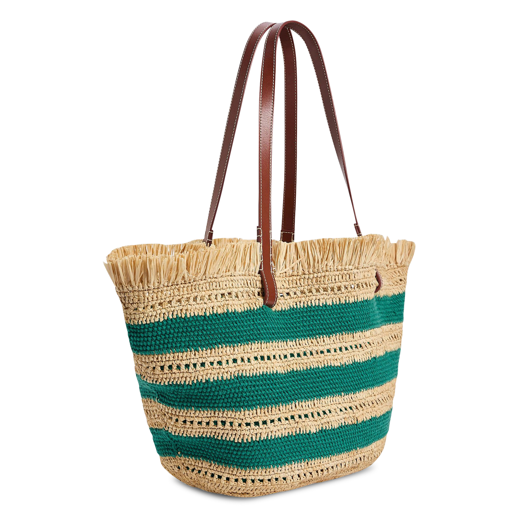 Bast-Shopper VANESSA BRUNO Grun