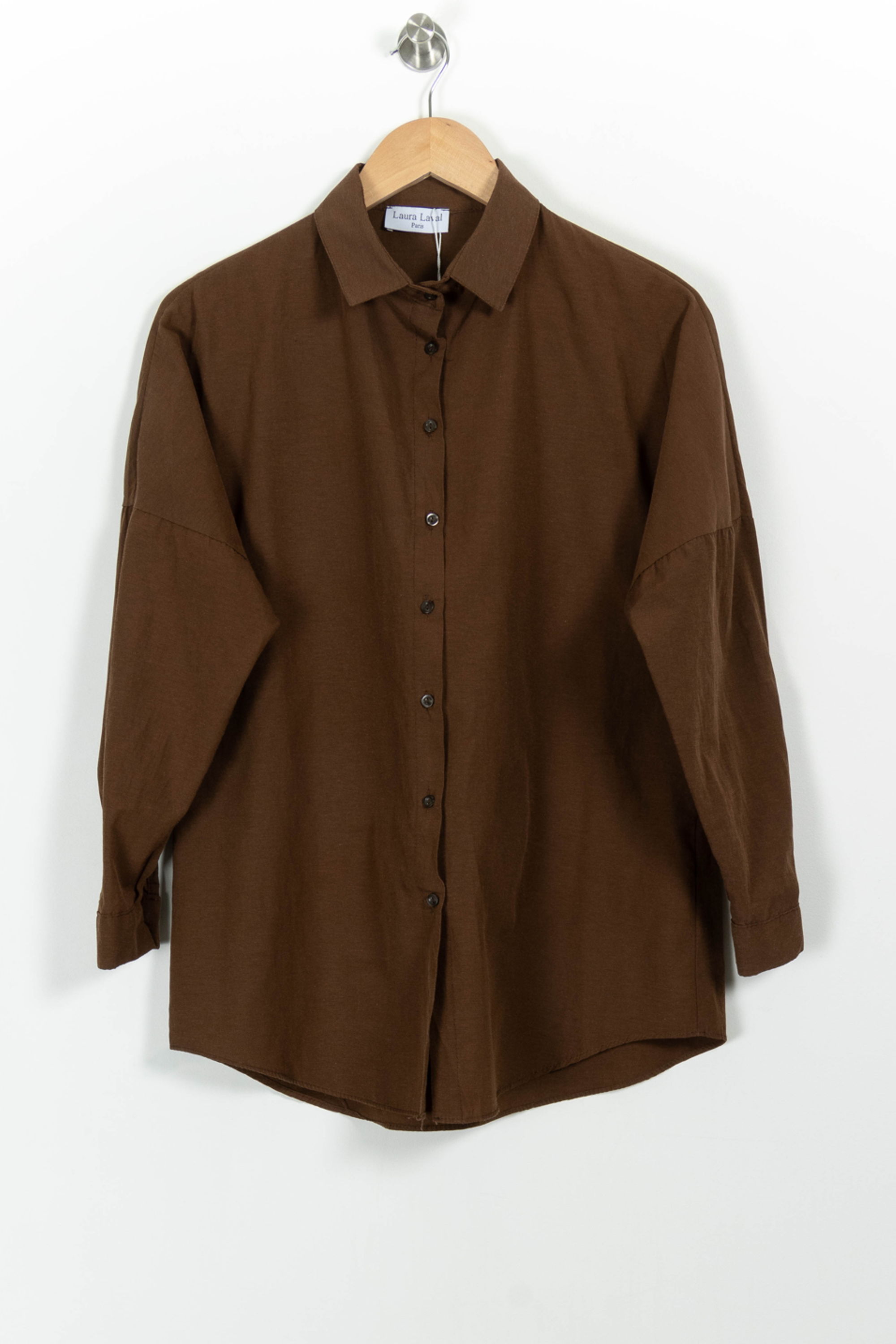 Blouse Laura Laval - Seconde Main Brown