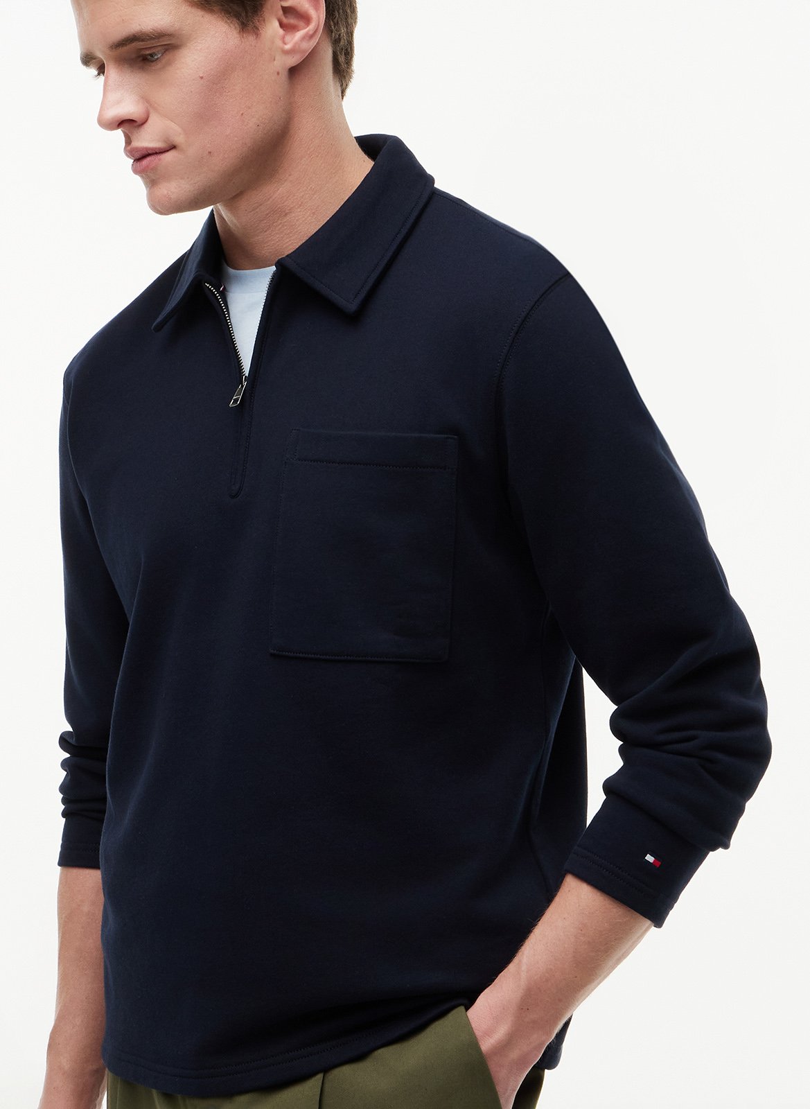 Cotton polo shirt TOMMY HILFIGER Blue
