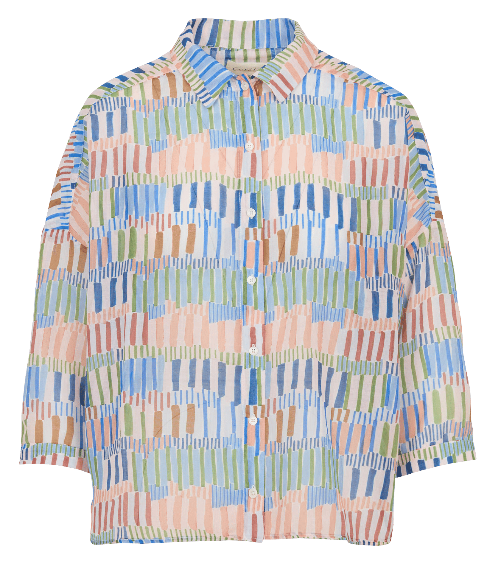 Bedruckte Bluse  COTELAC ACOTE Mehrfarbig