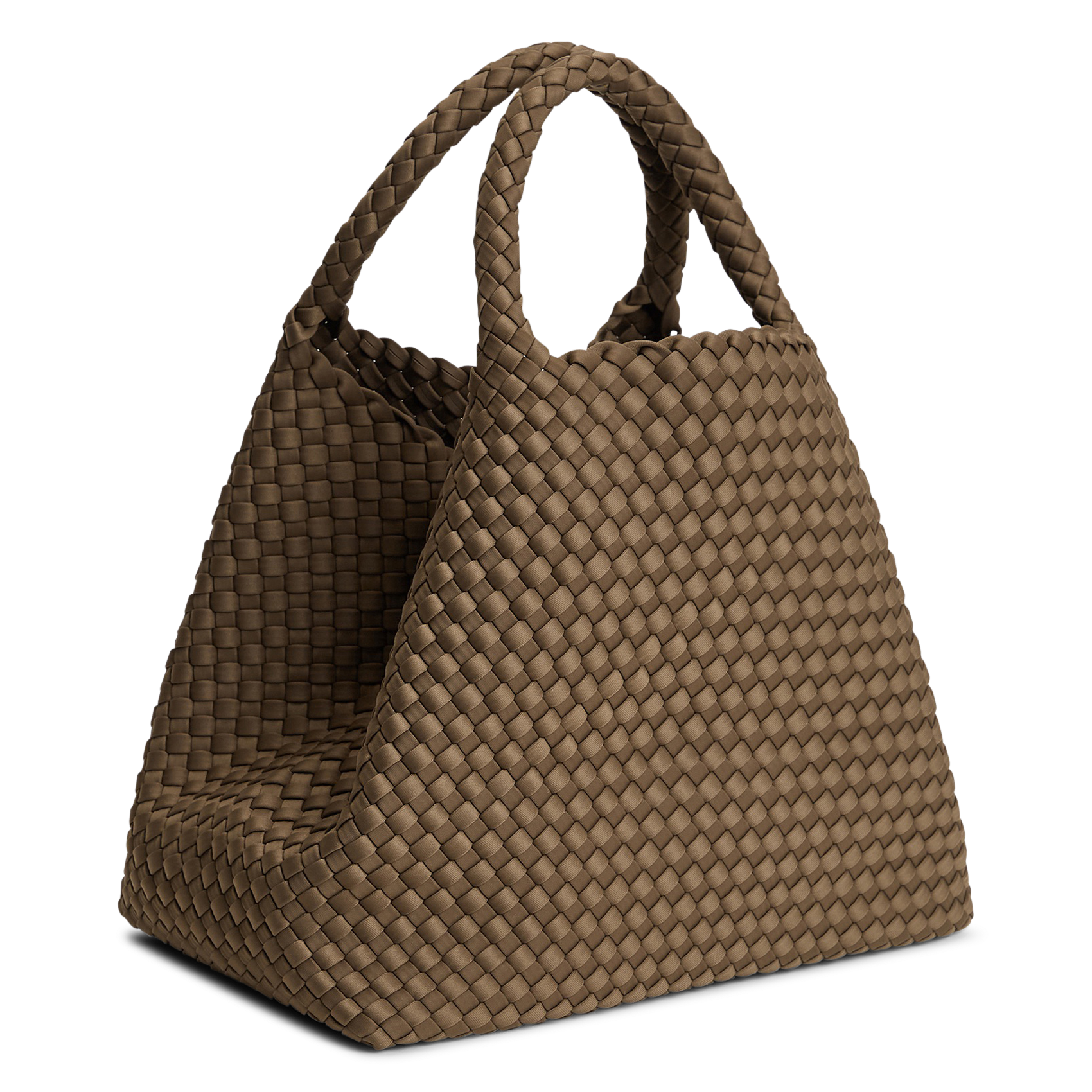 Geflochtene Handtasche MARREA Braun