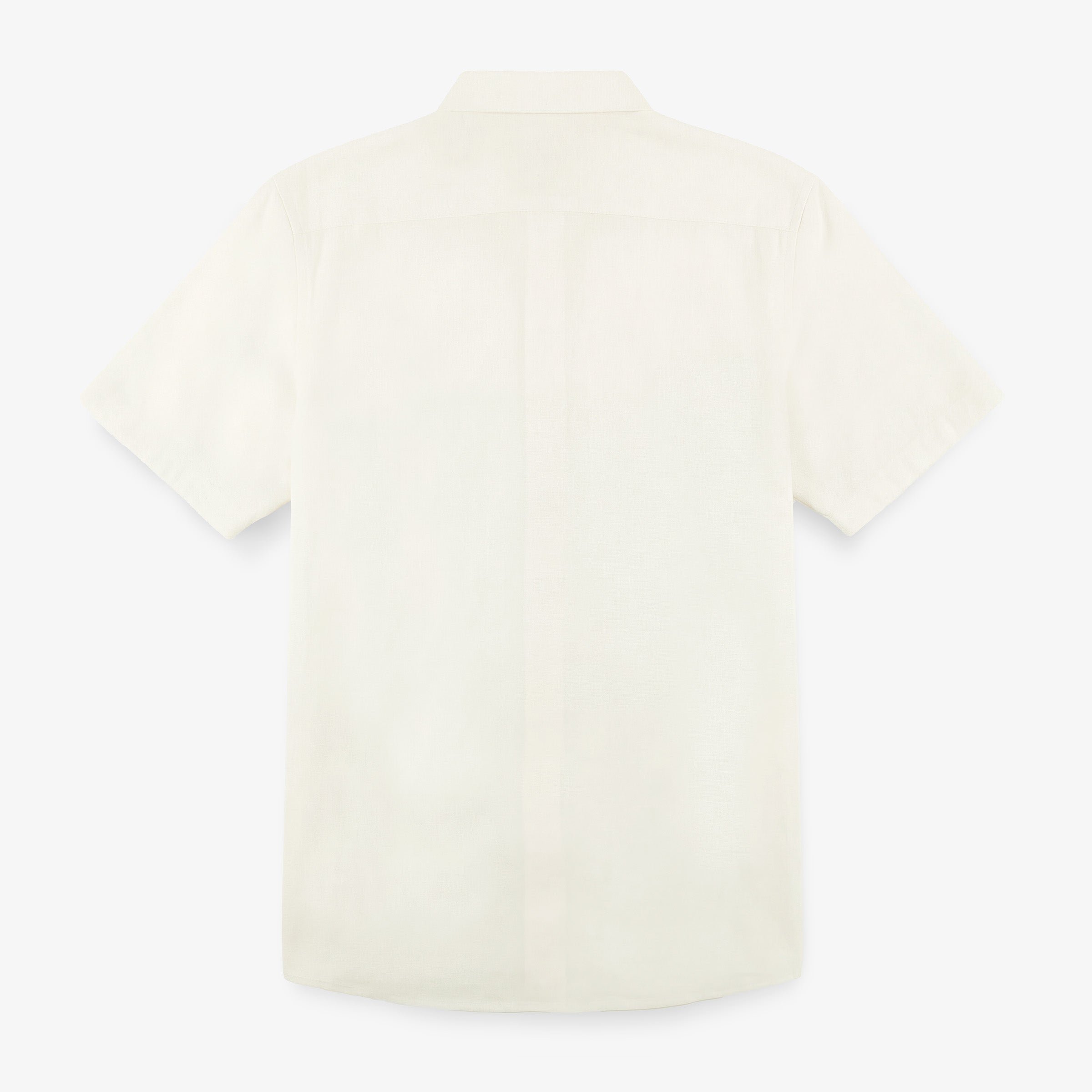 Regular short-sleeve shirt with print SERGE BLANCO White