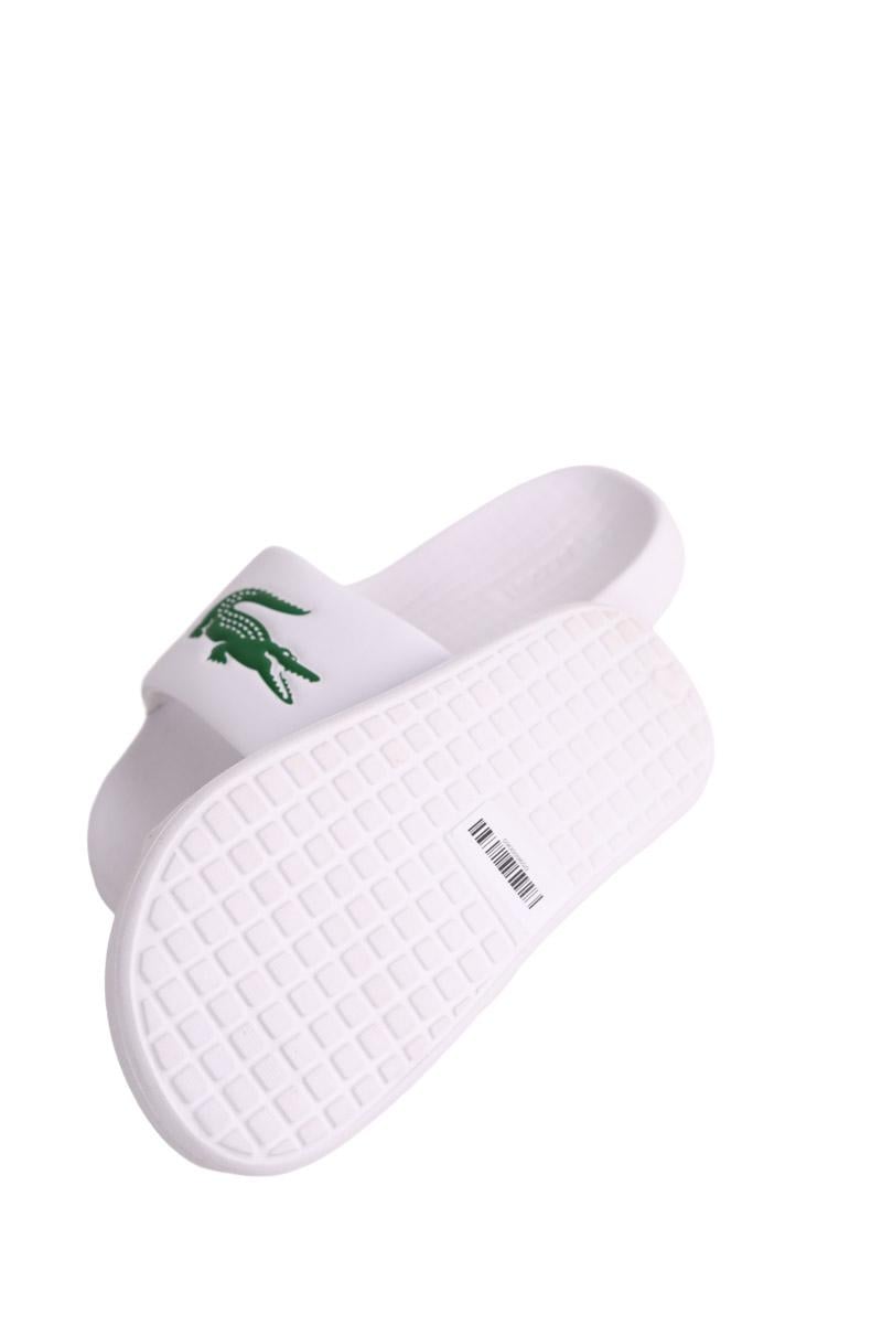 Faux leather sandals LACOSTE - SECONDE MAIN White