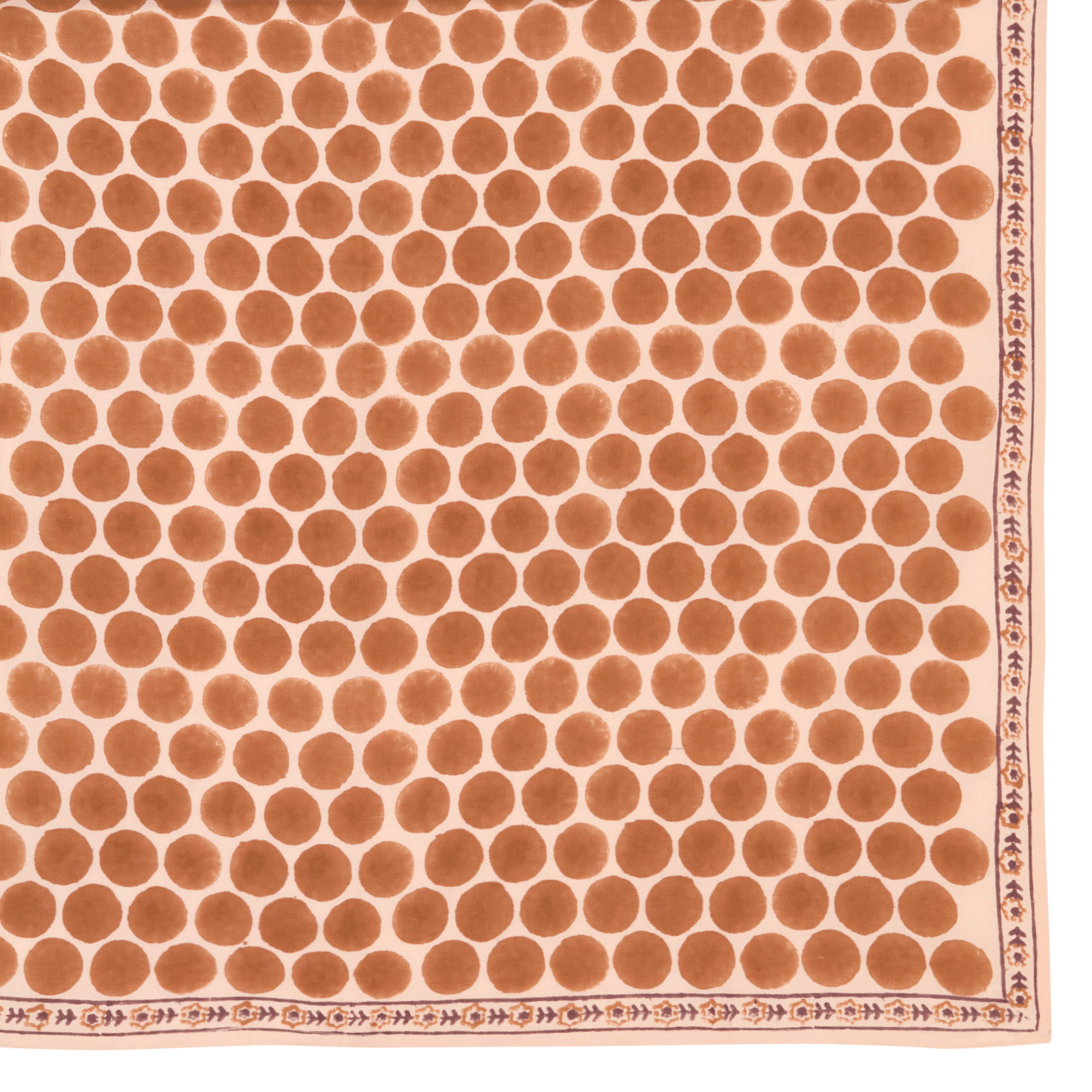 Foulard en coton APACHES COLLECTIONS Beige