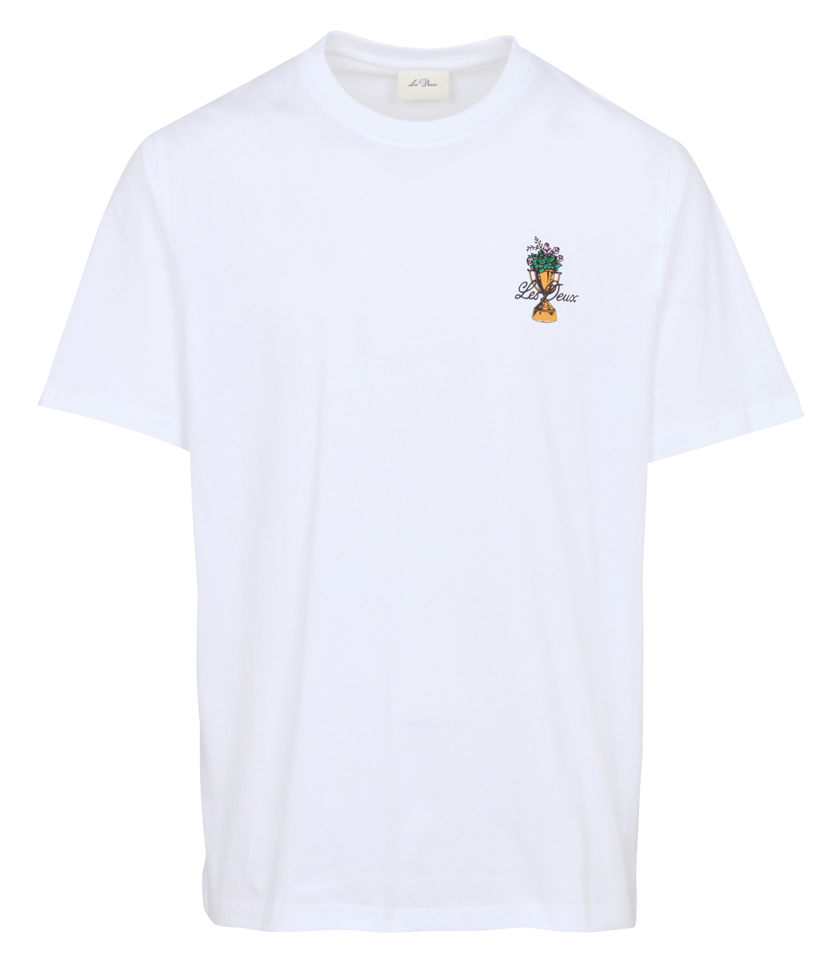 Tee-shirt droit en coton bio LES DEUX