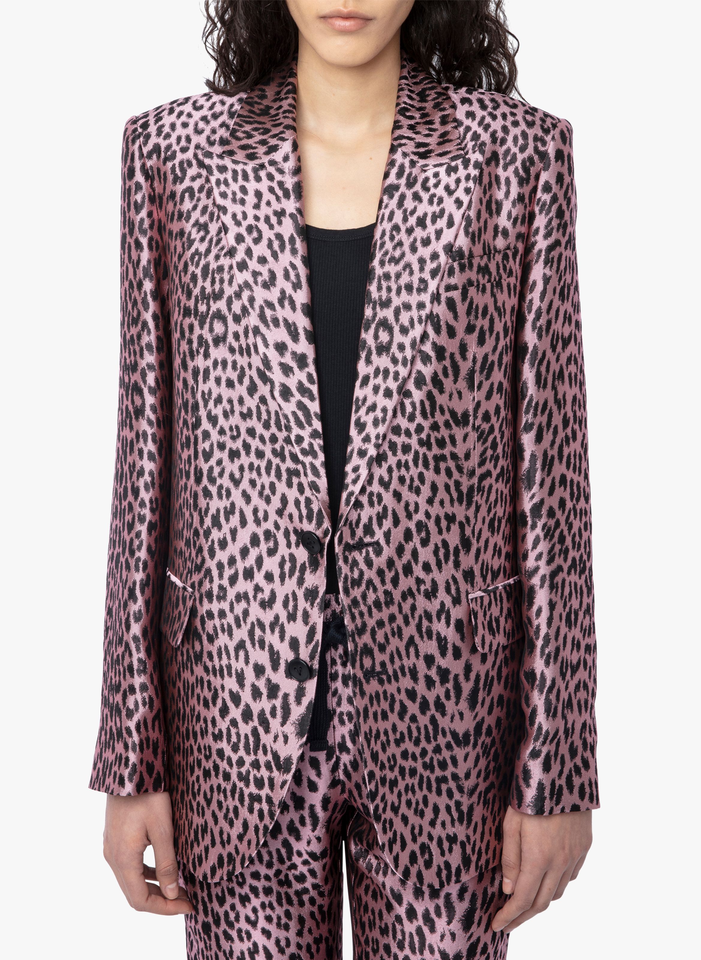 Veste leopard online femme