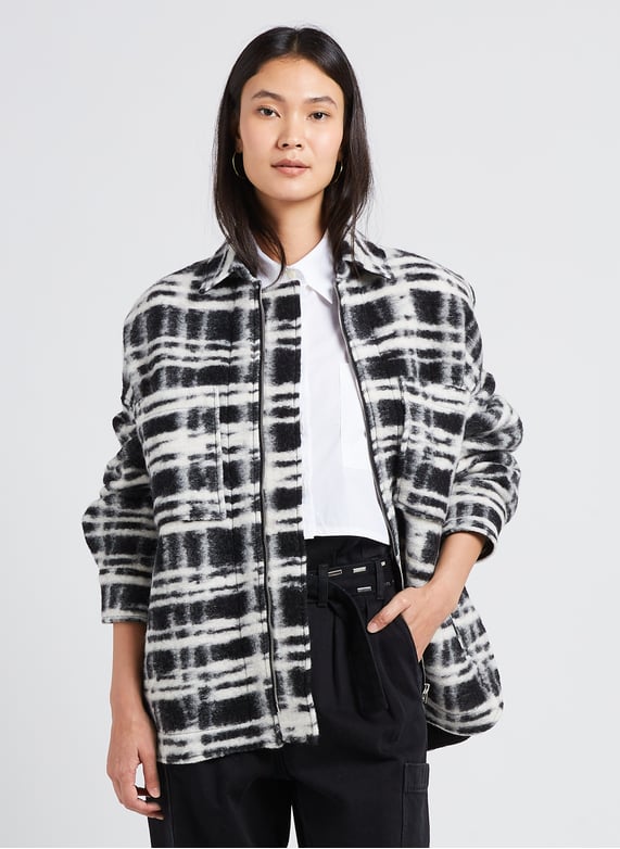 Hemd Jacke Karierte Sommerjacke Damenjacken Only Jacke Kariert