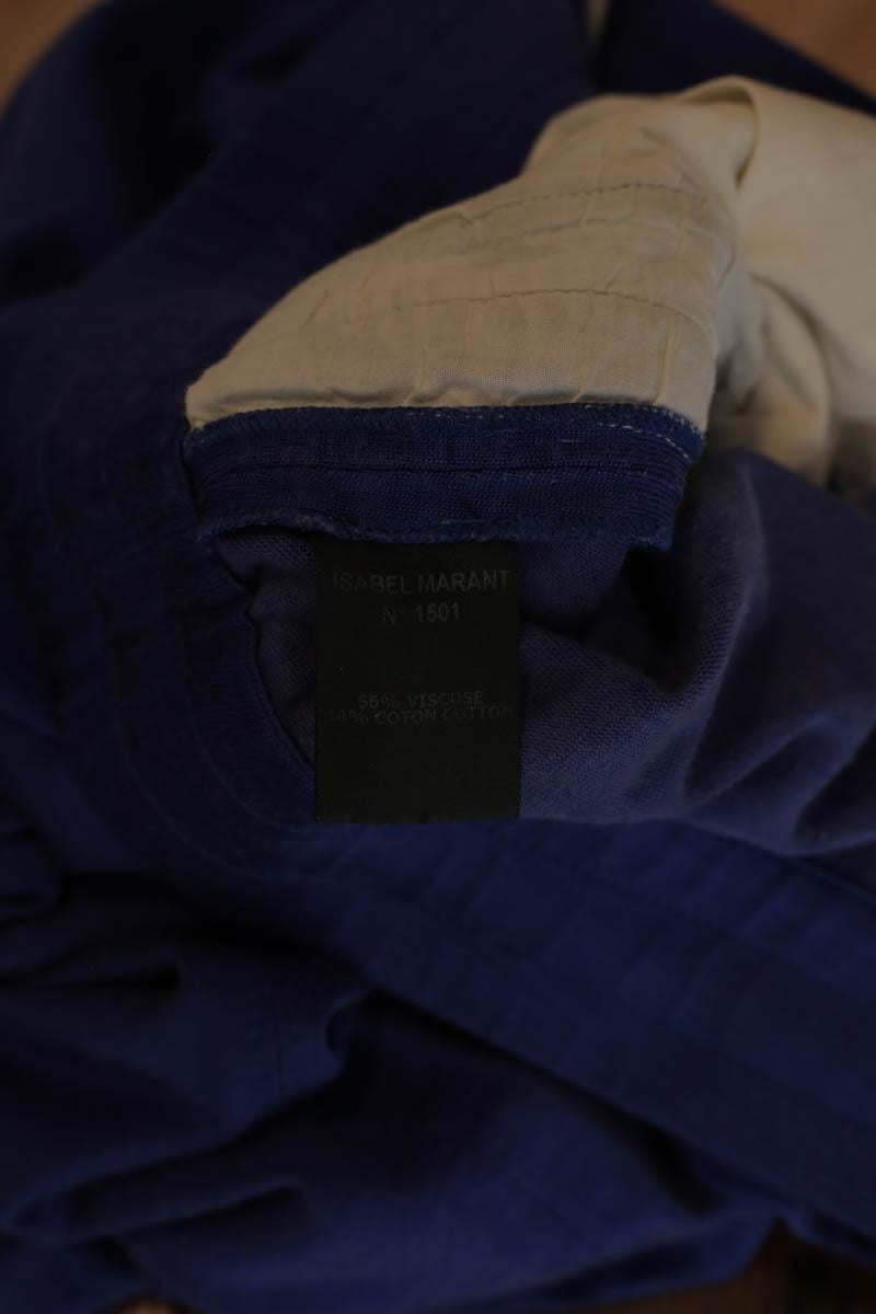 Cotton sports pants ISABEL MARANT - Seconde Main Blue