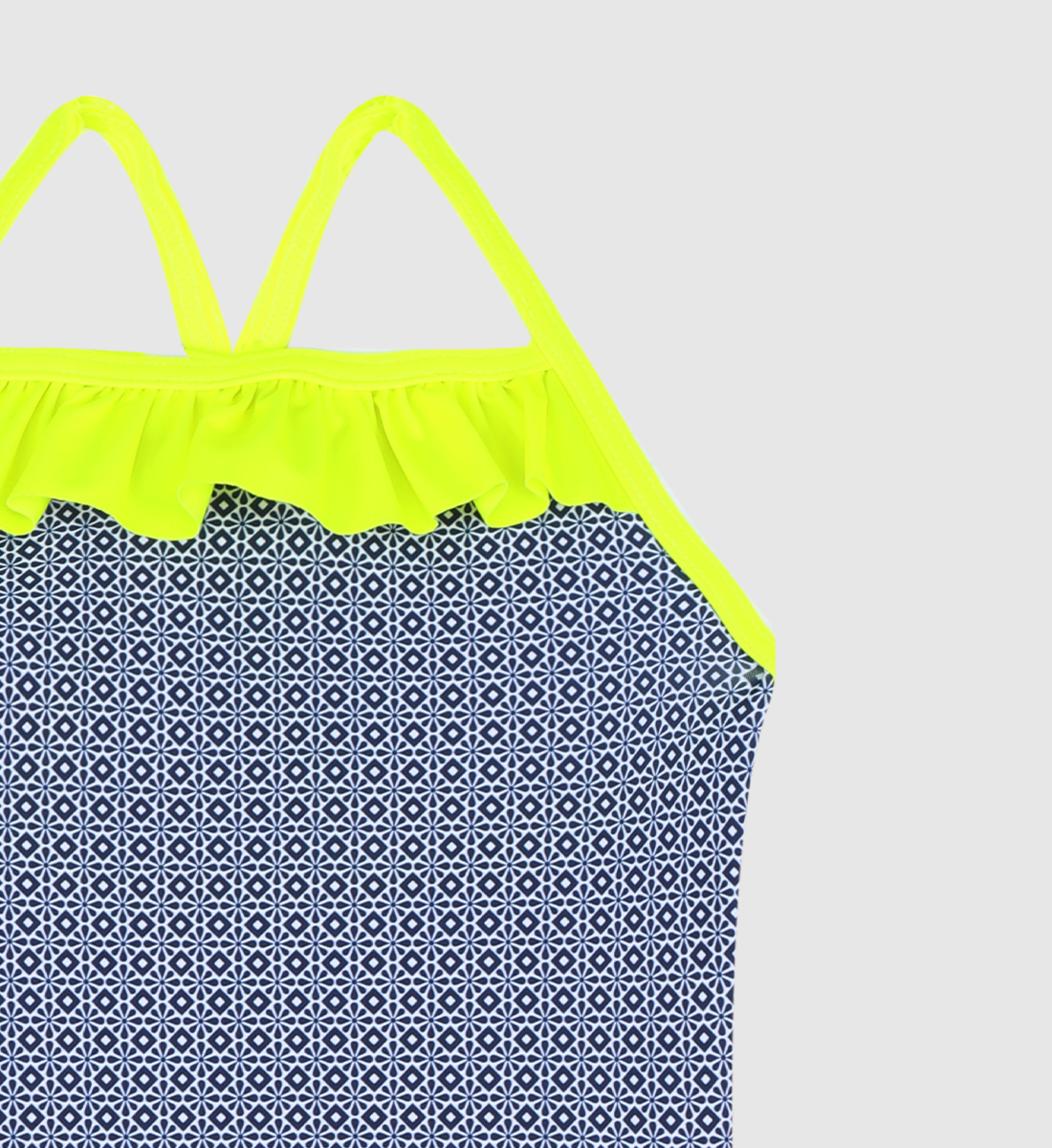 One-piece swimsuit - sunny azulejos GILI'S Blue